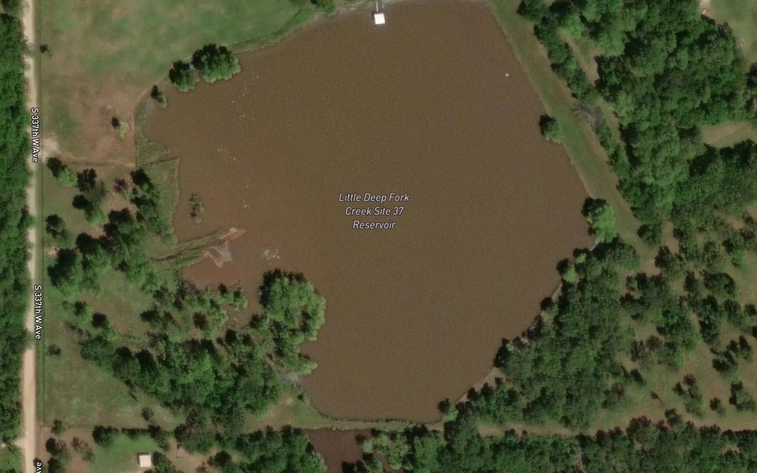 Little Deep Fork Creek Site 37 Reservoir