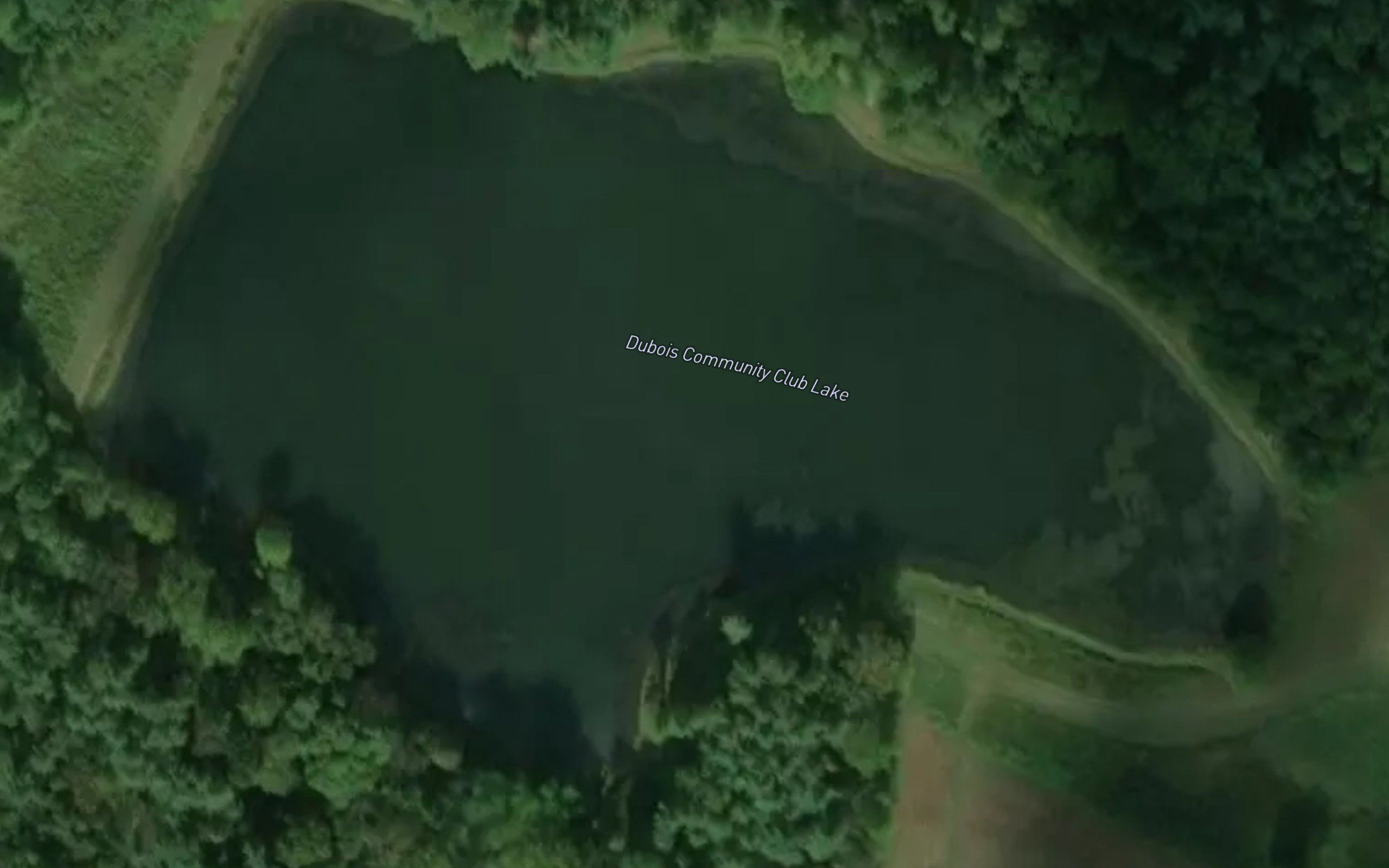 Dubois Community Club Lake
