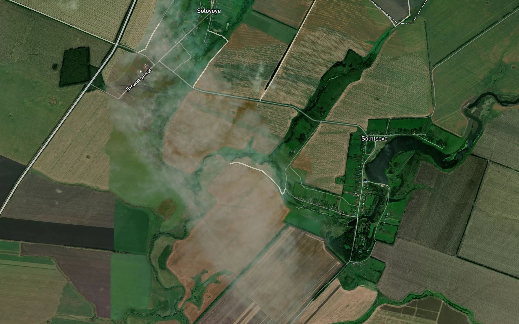 Satellite map of the Rzhavets