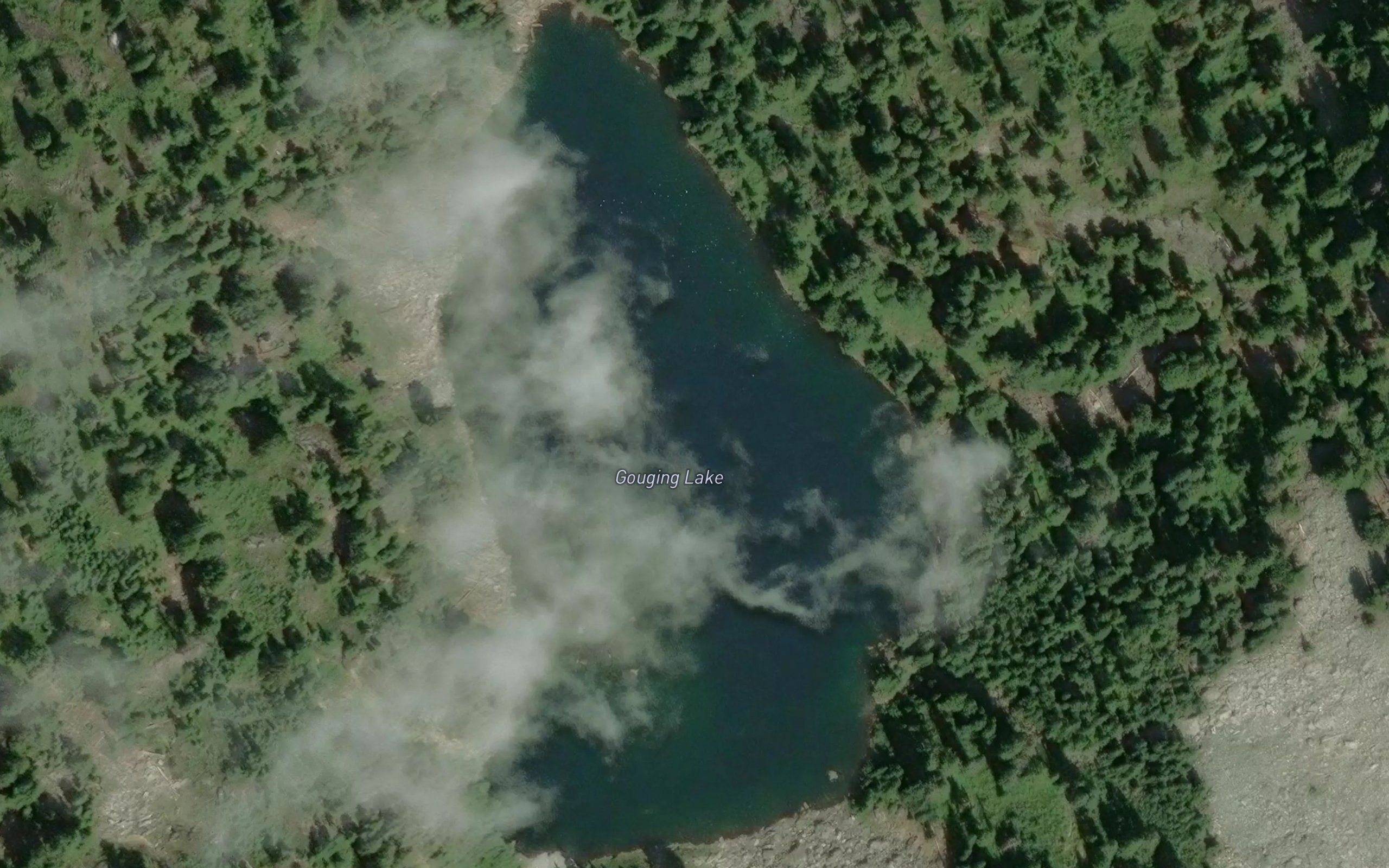 Gouging Lake