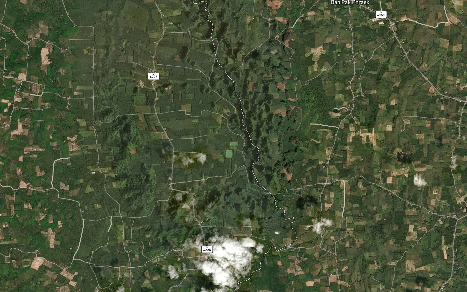 Satellite map of the Nong Na Pu