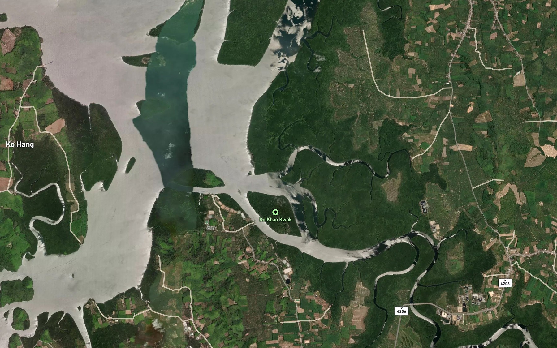Satellite map of the Khlong In Mueang