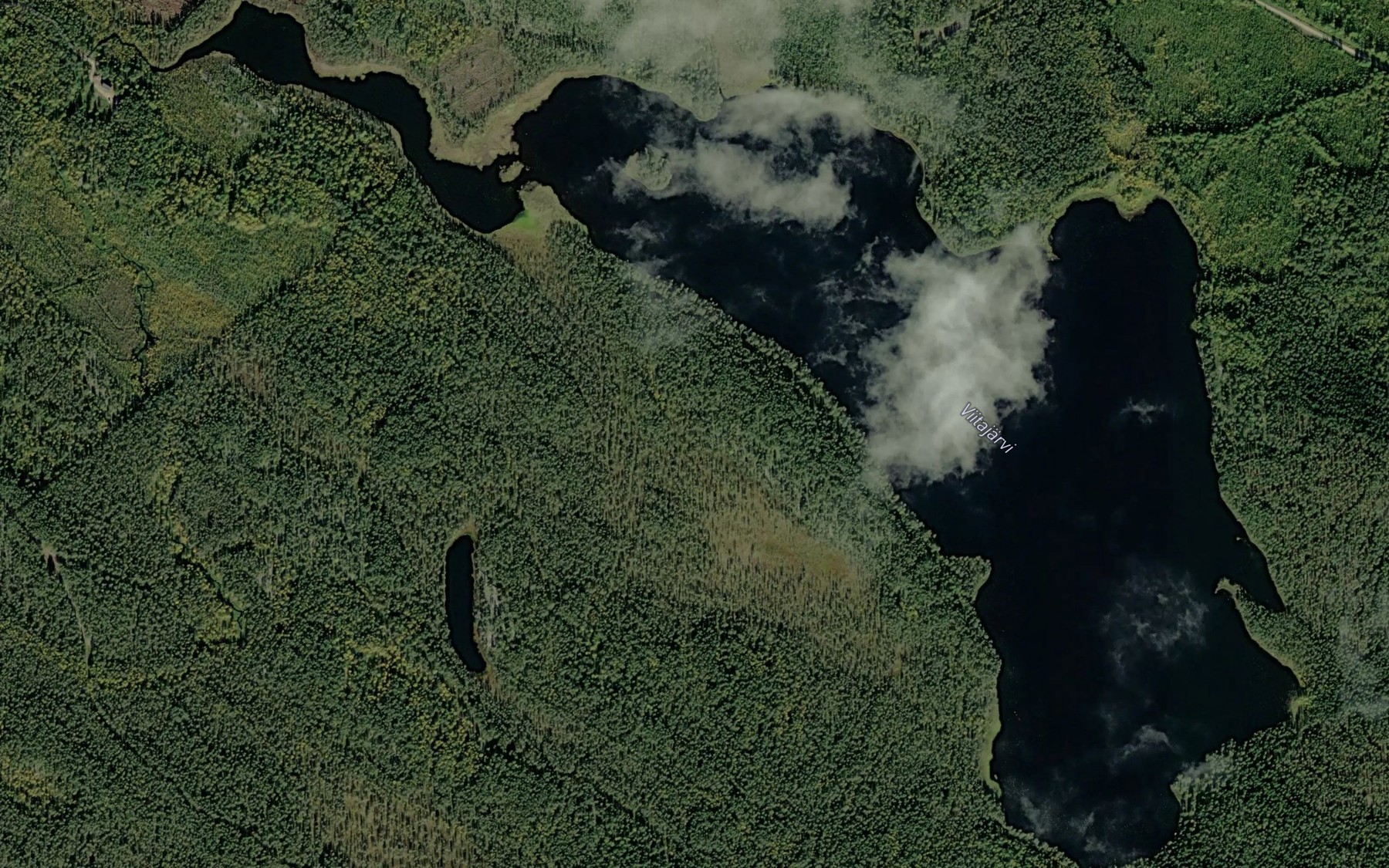Satellite map of the Viitajarvi