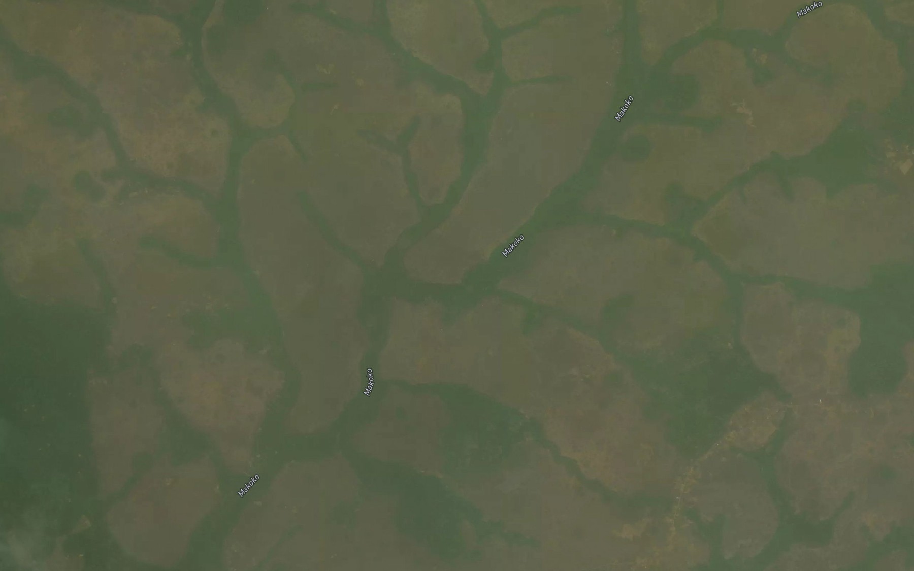 Satellite map of the Maloko