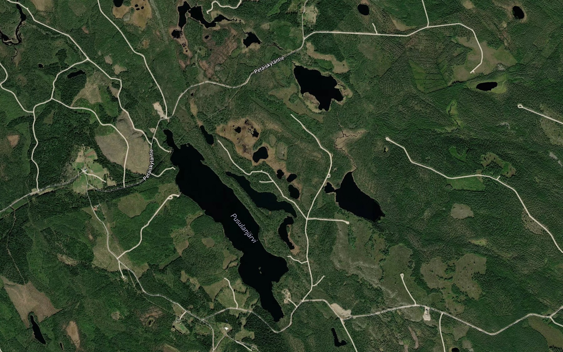 Satellite map of the Yolammit