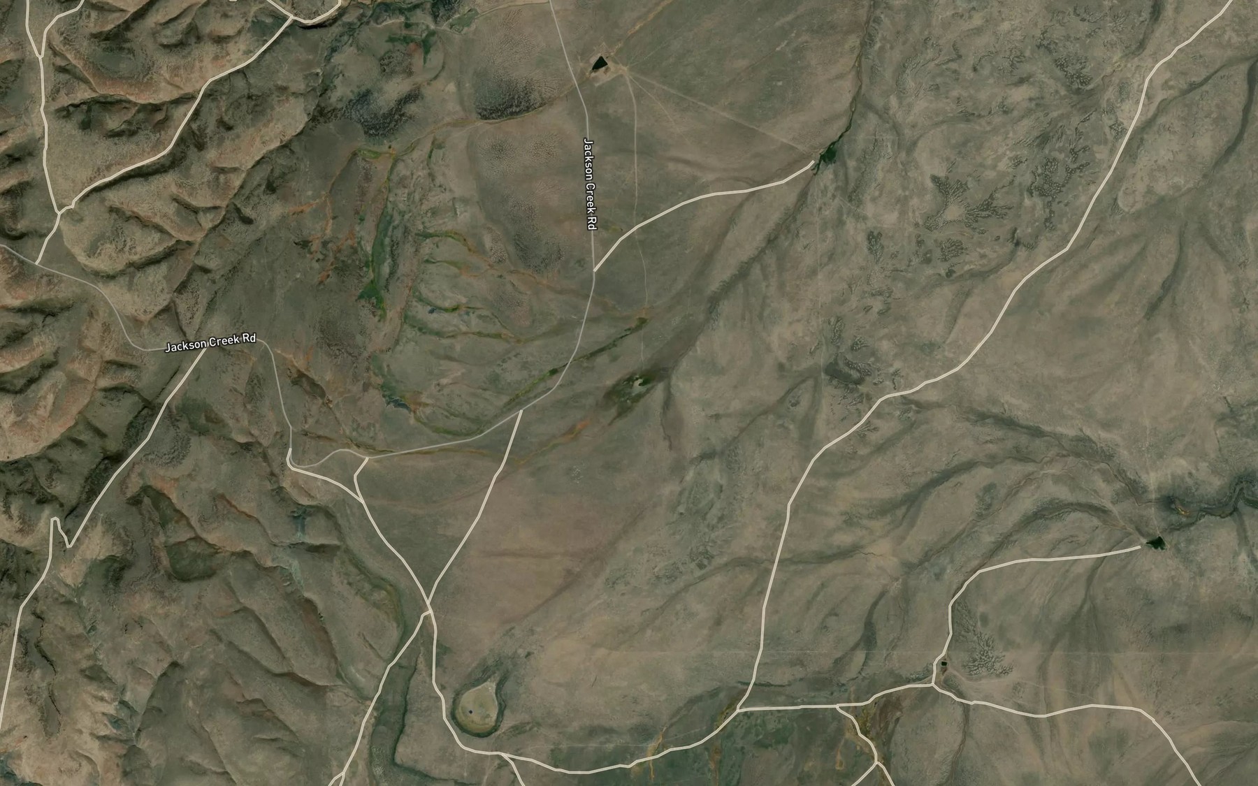 Satellite map of the Mud Spring