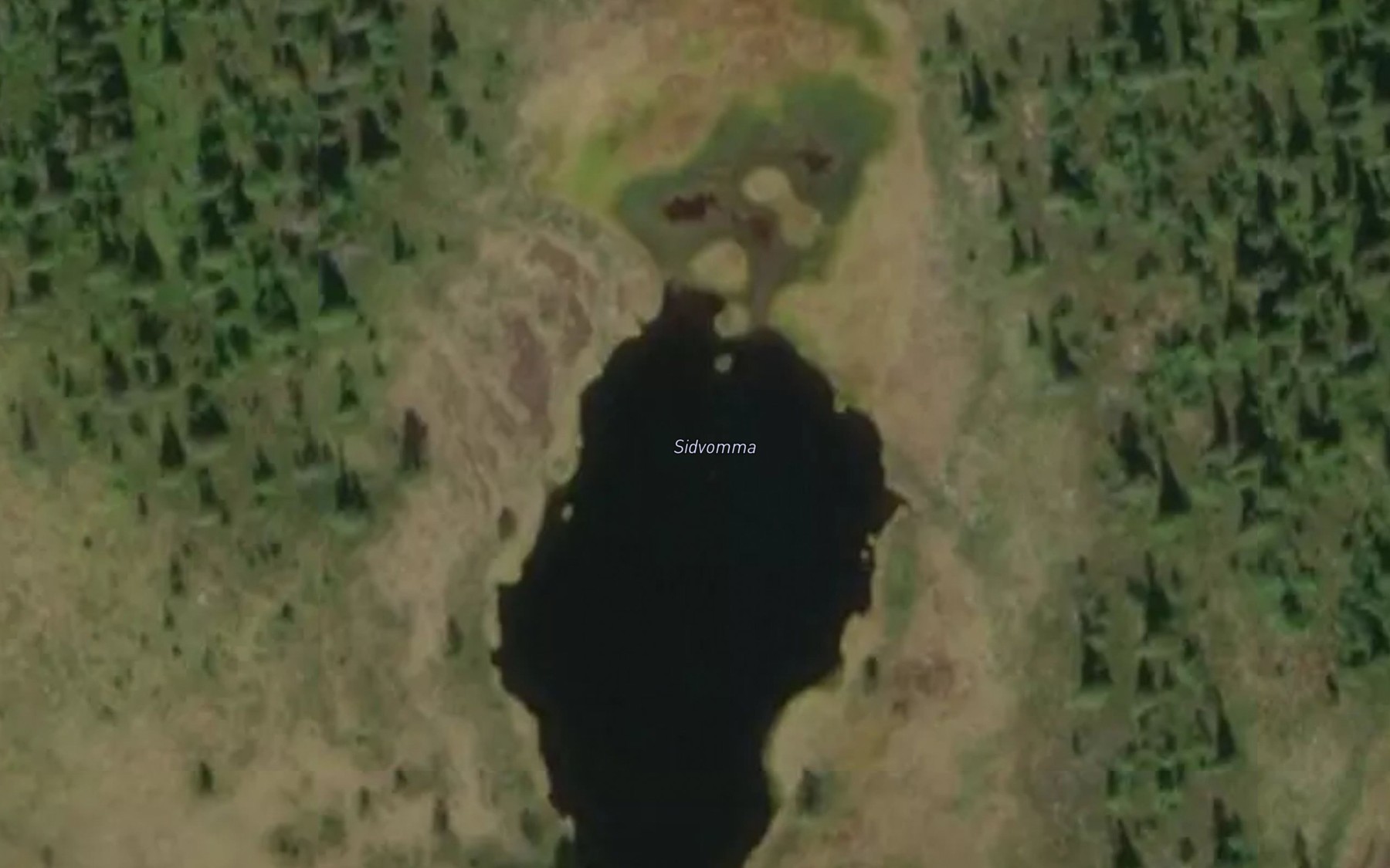 Satellite map of the Sidvomma