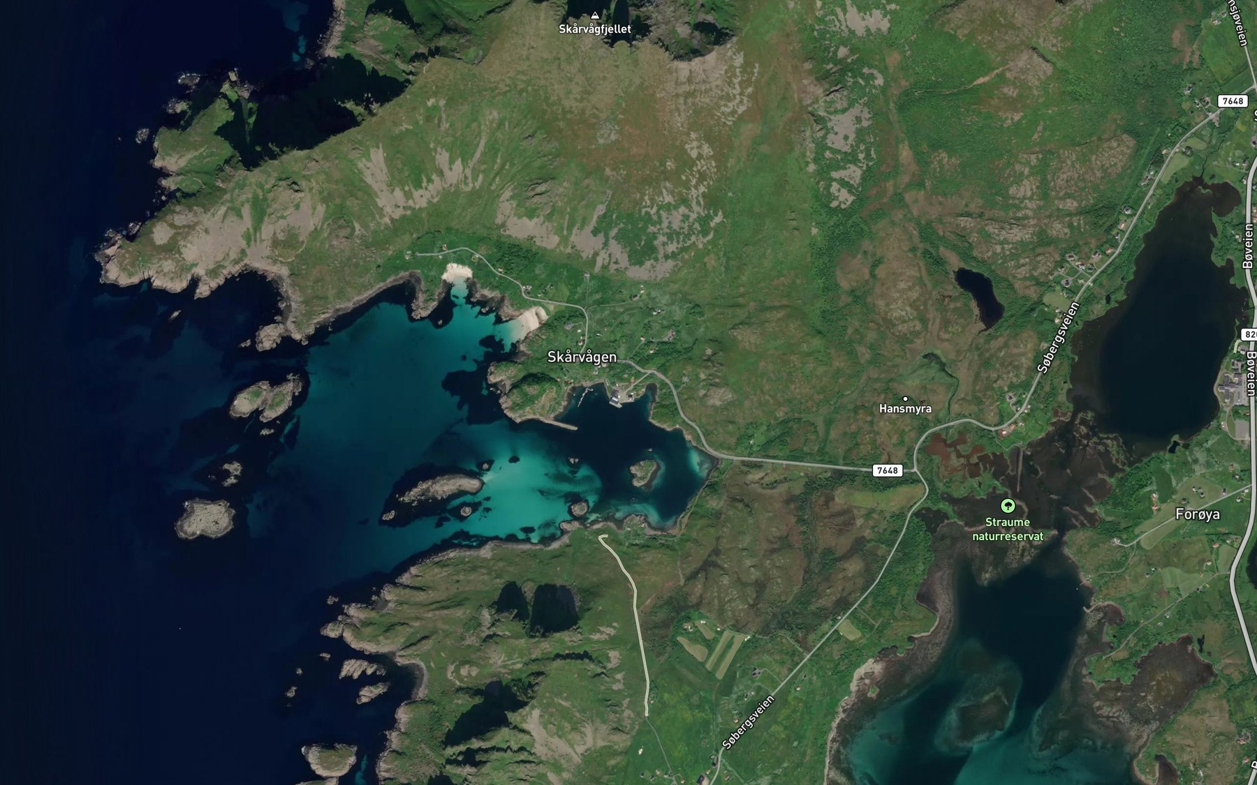 Satellite map of the Johannesvika