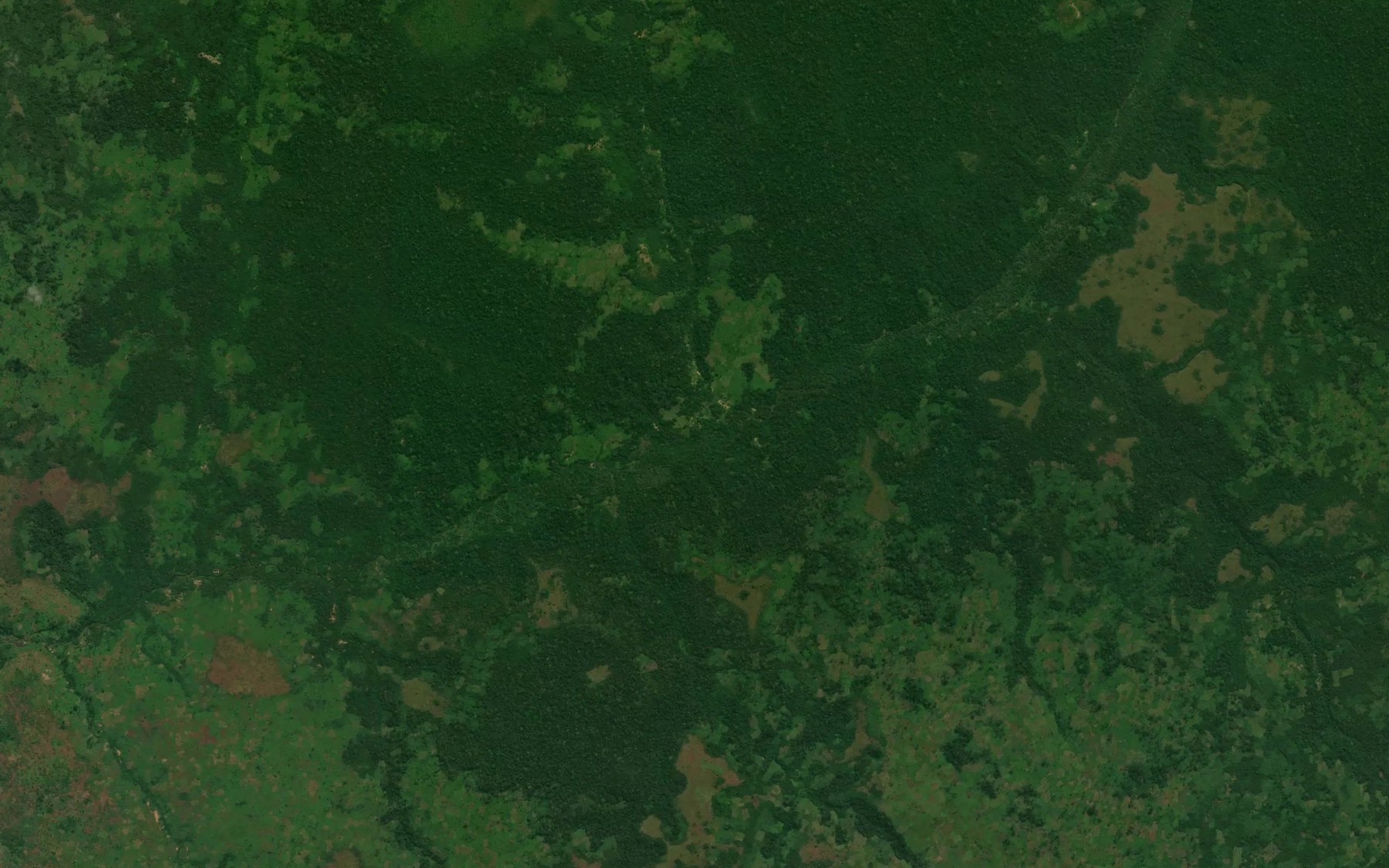 Satellite map of the Kamikisi