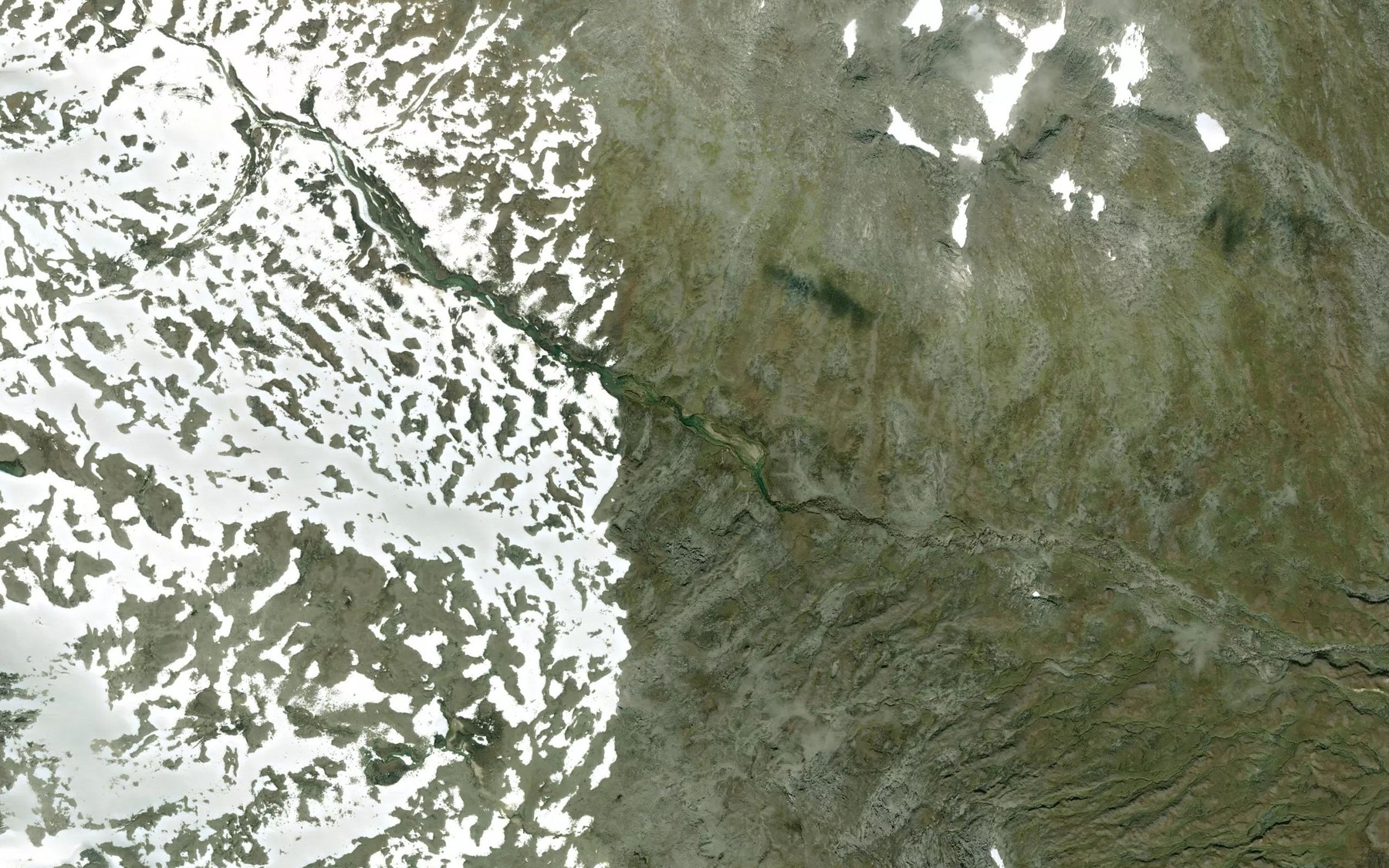 Satellite map of the Giebdnijakka