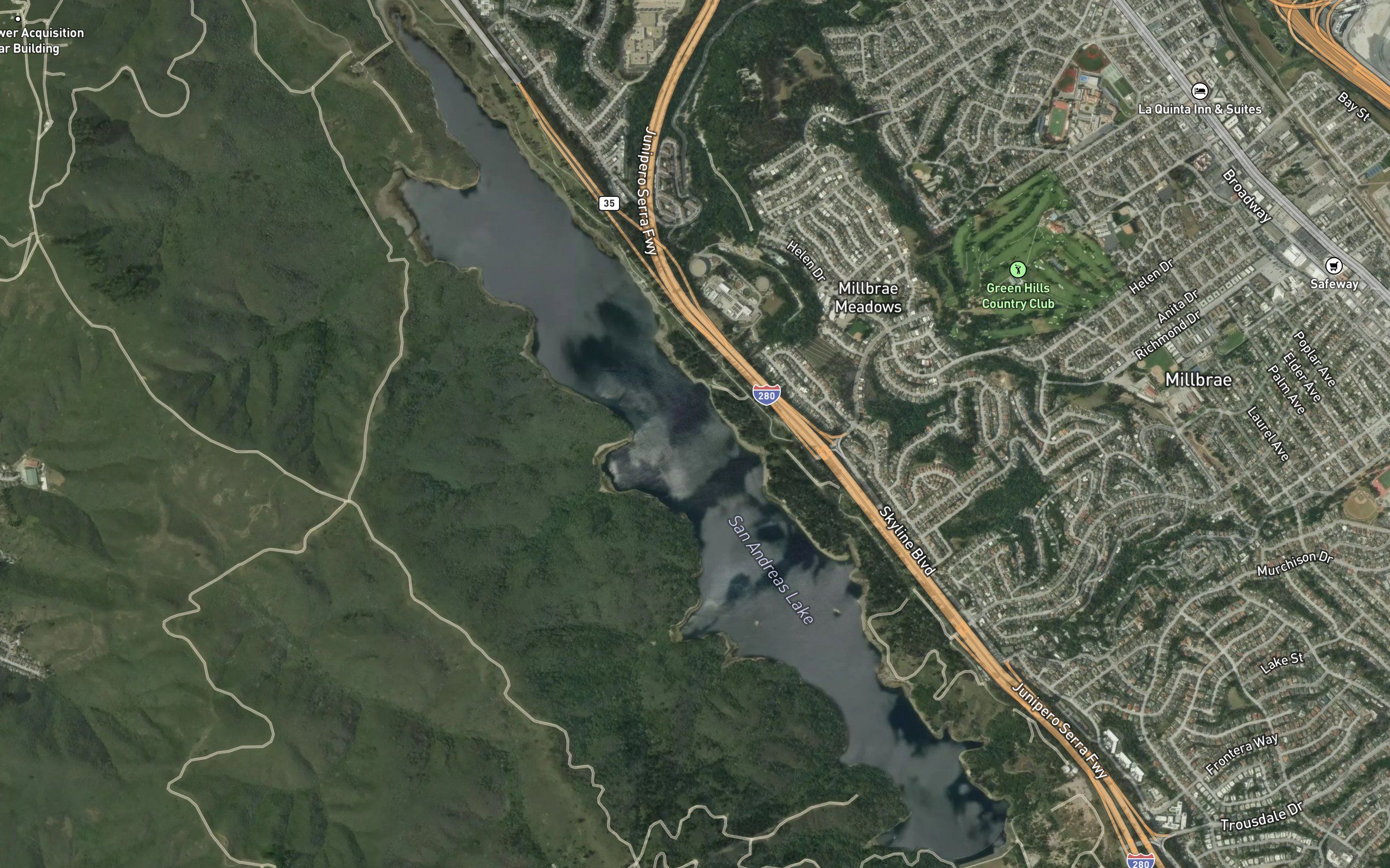 San Andreas Lake