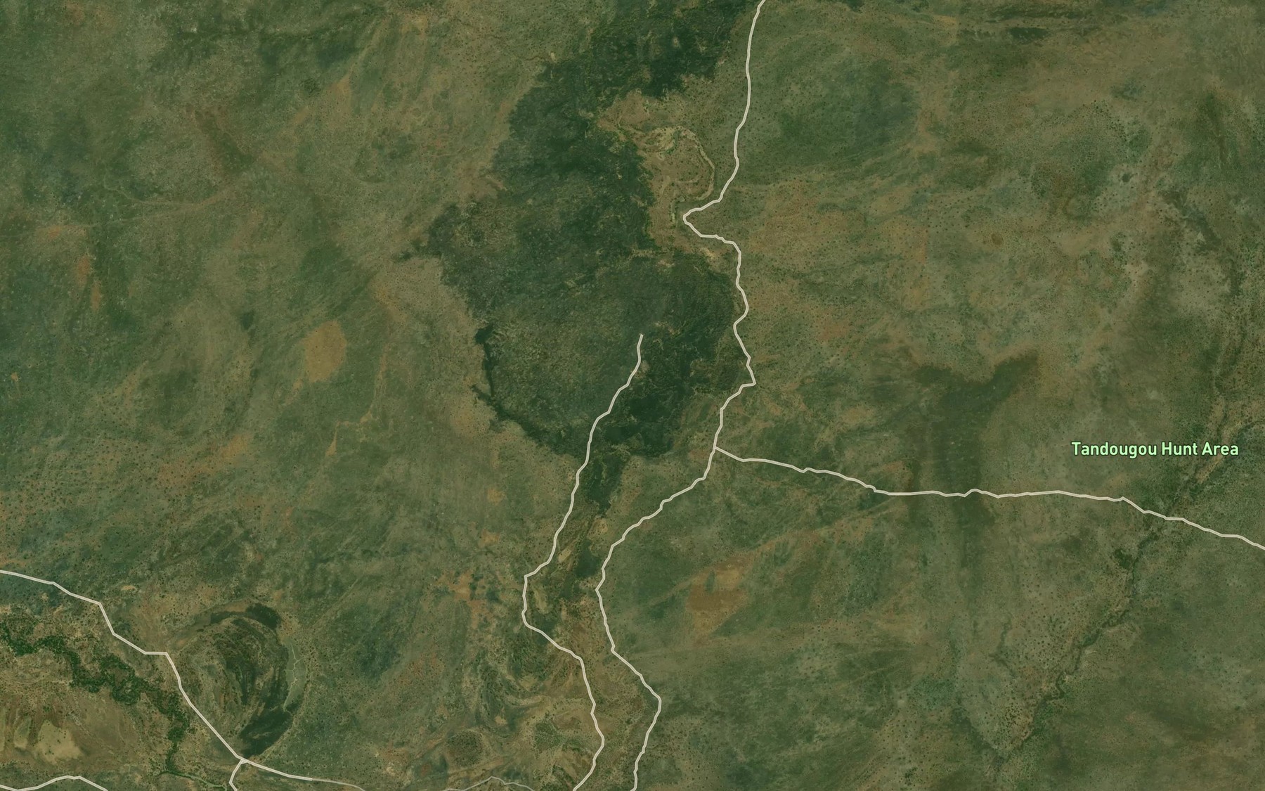 Satellite map of the Bapiema