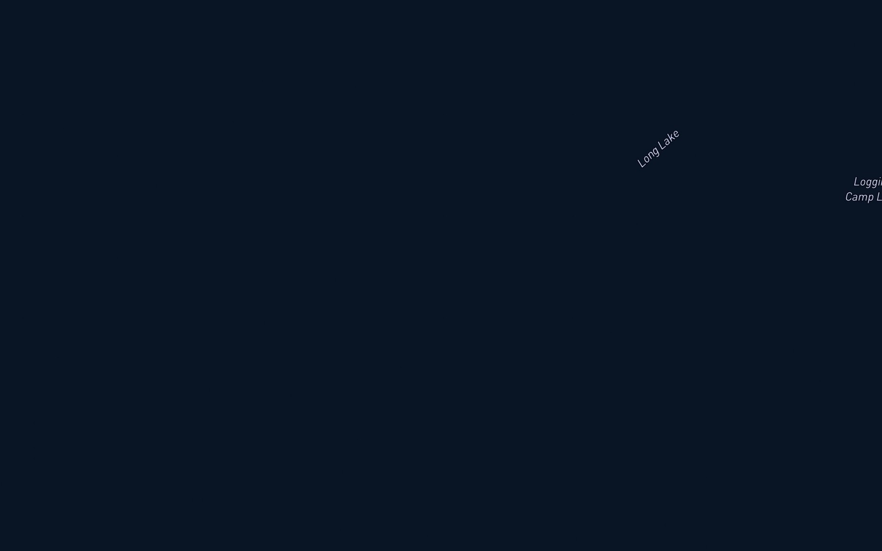Satellite map of the Long Lake