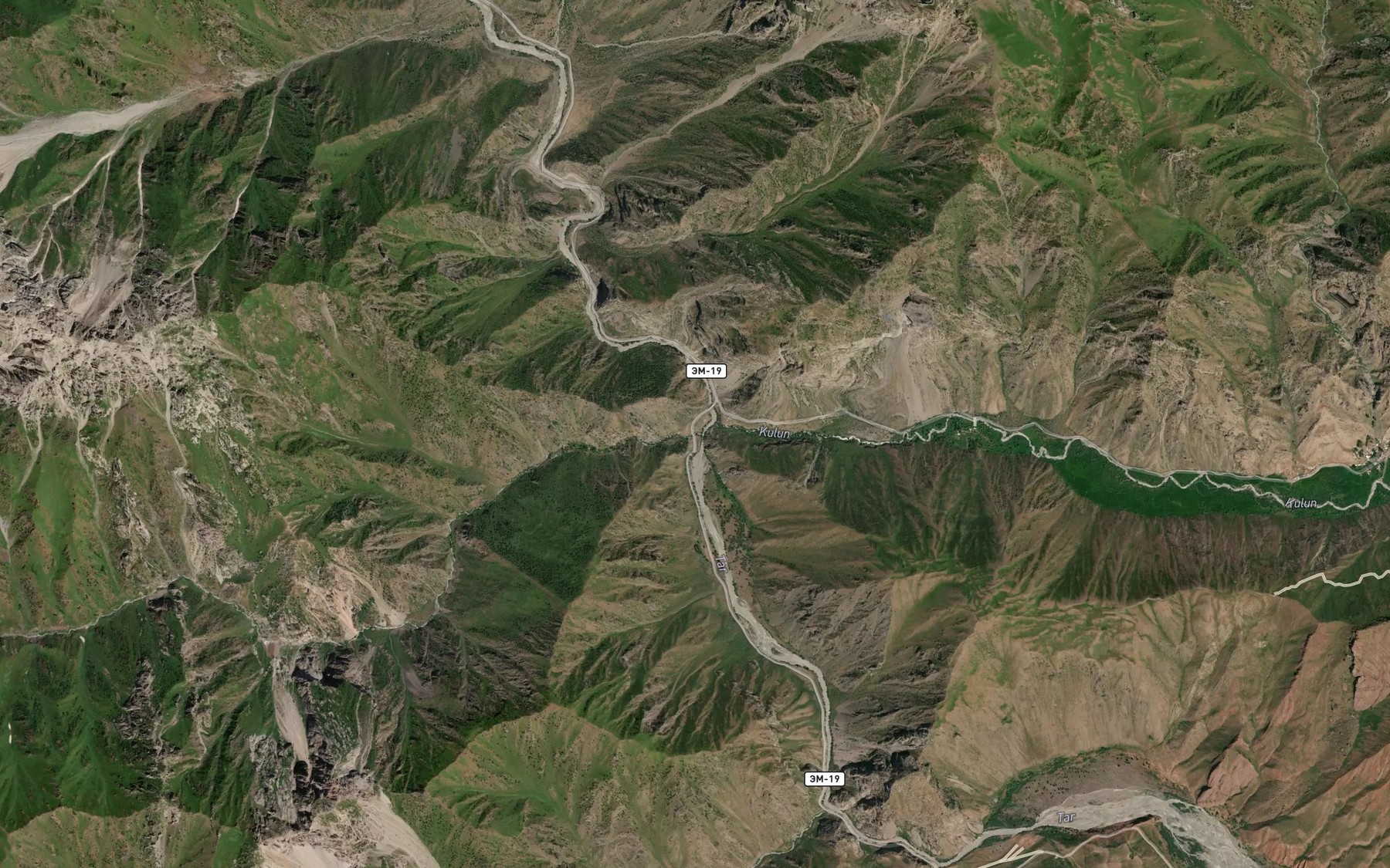 Satellite map of the Tong-Zoo