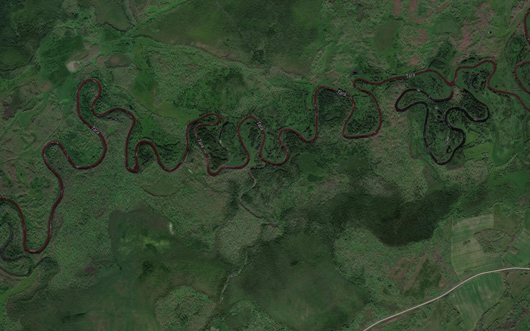Satellite map of the Sunurla