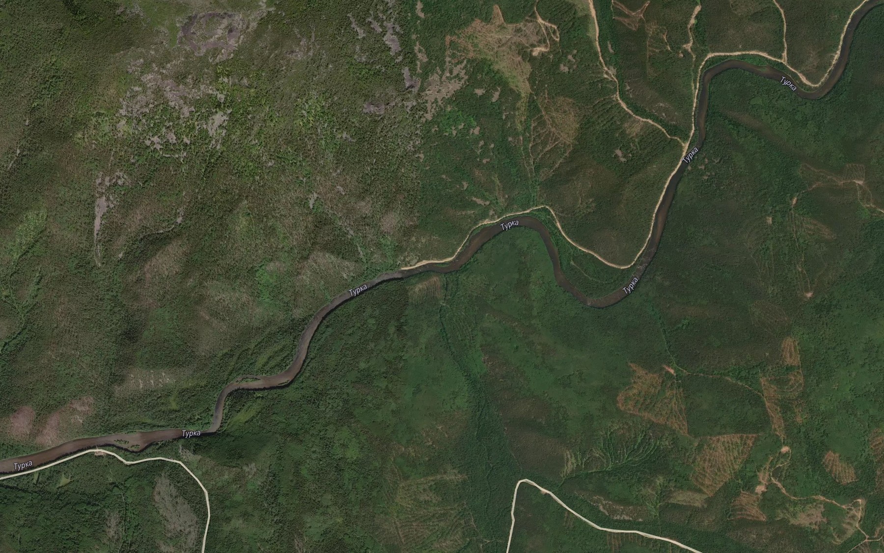 Satellite map of the Ara-Khurkhok