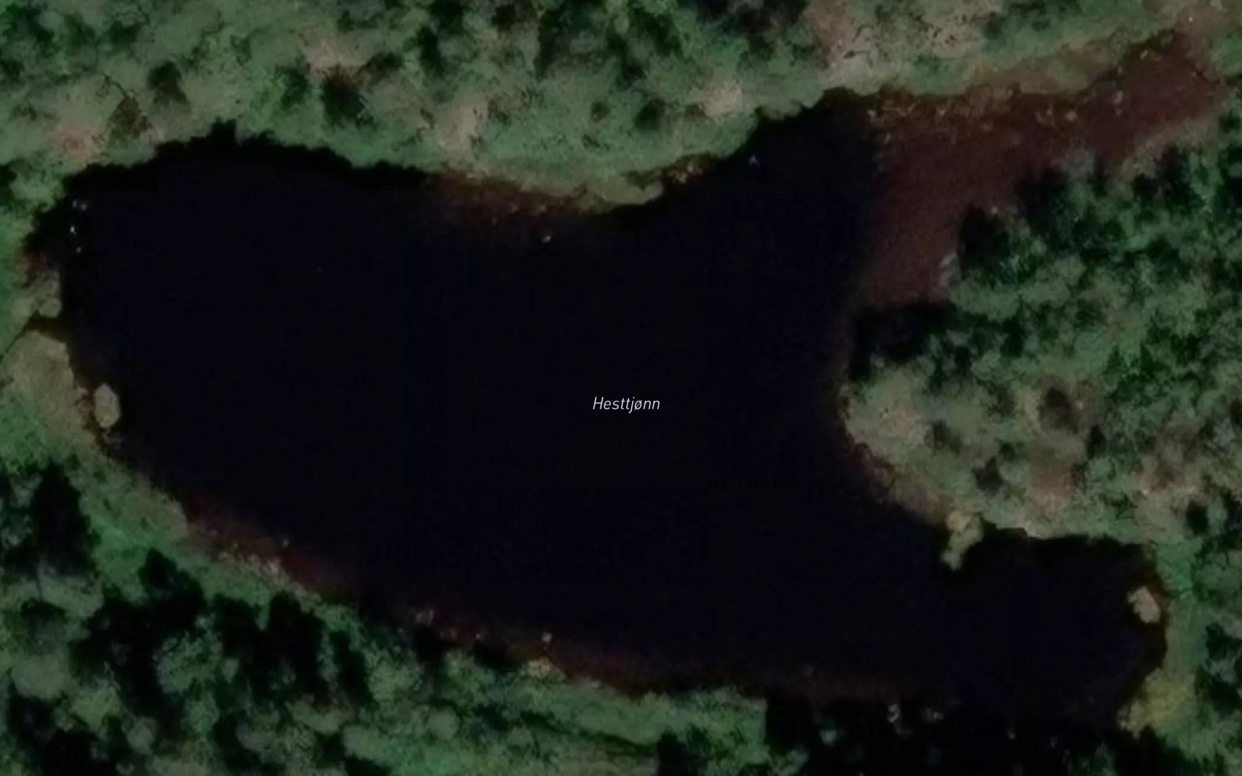 Satellite map of the Hesttjonn