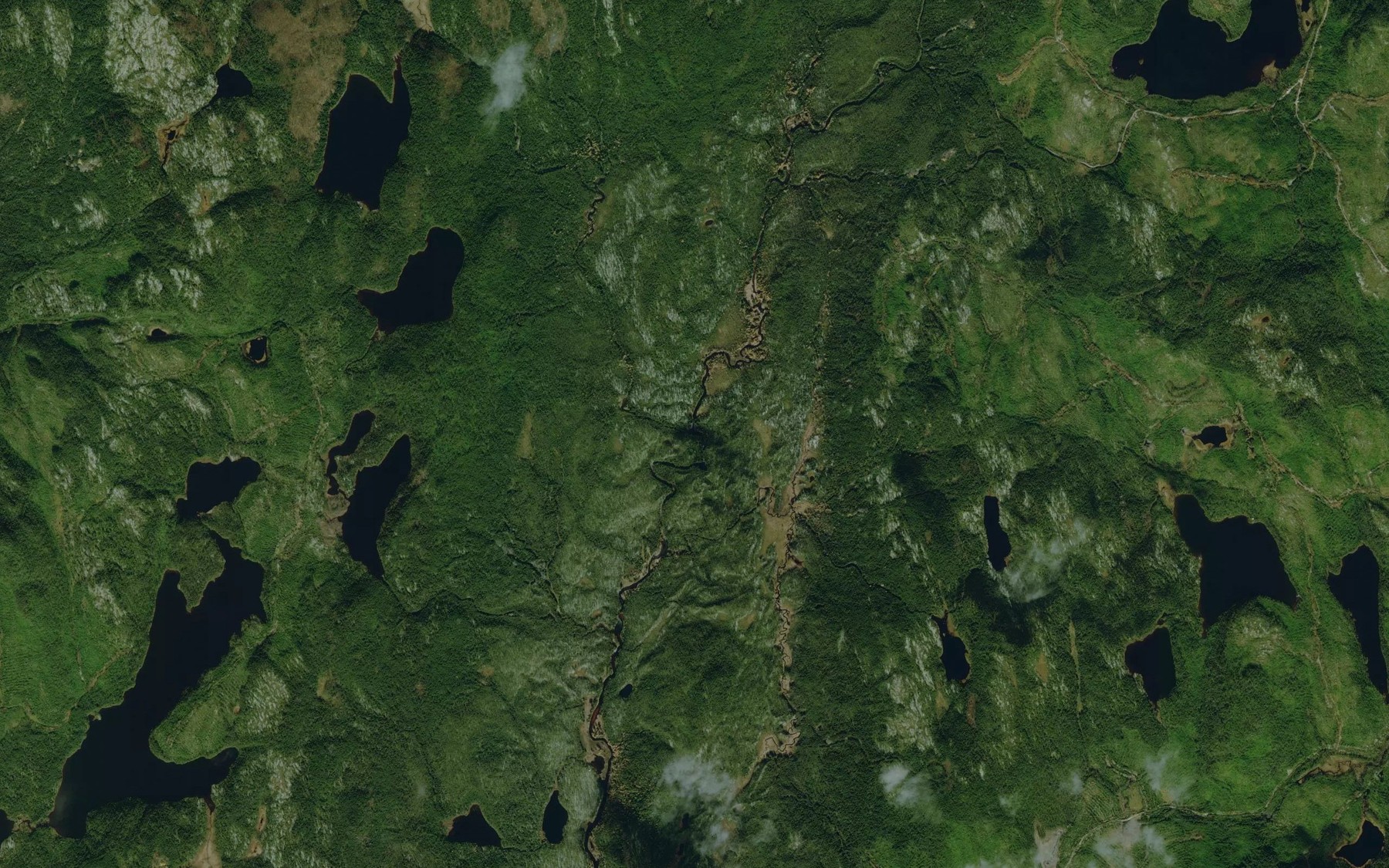 Satellite map of the Ruisseau des Campagnols