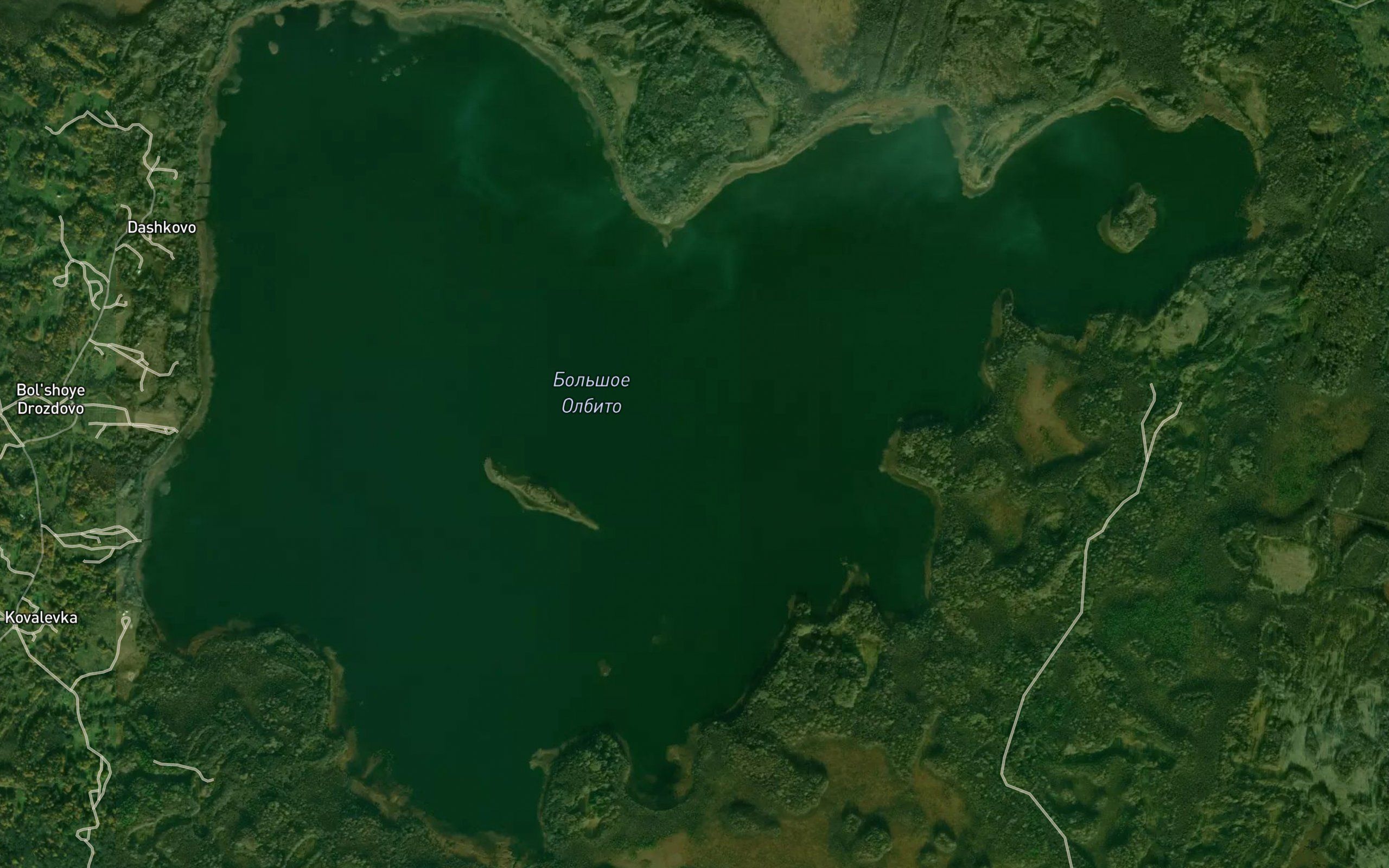 Ozero Bol'shoye Olbito