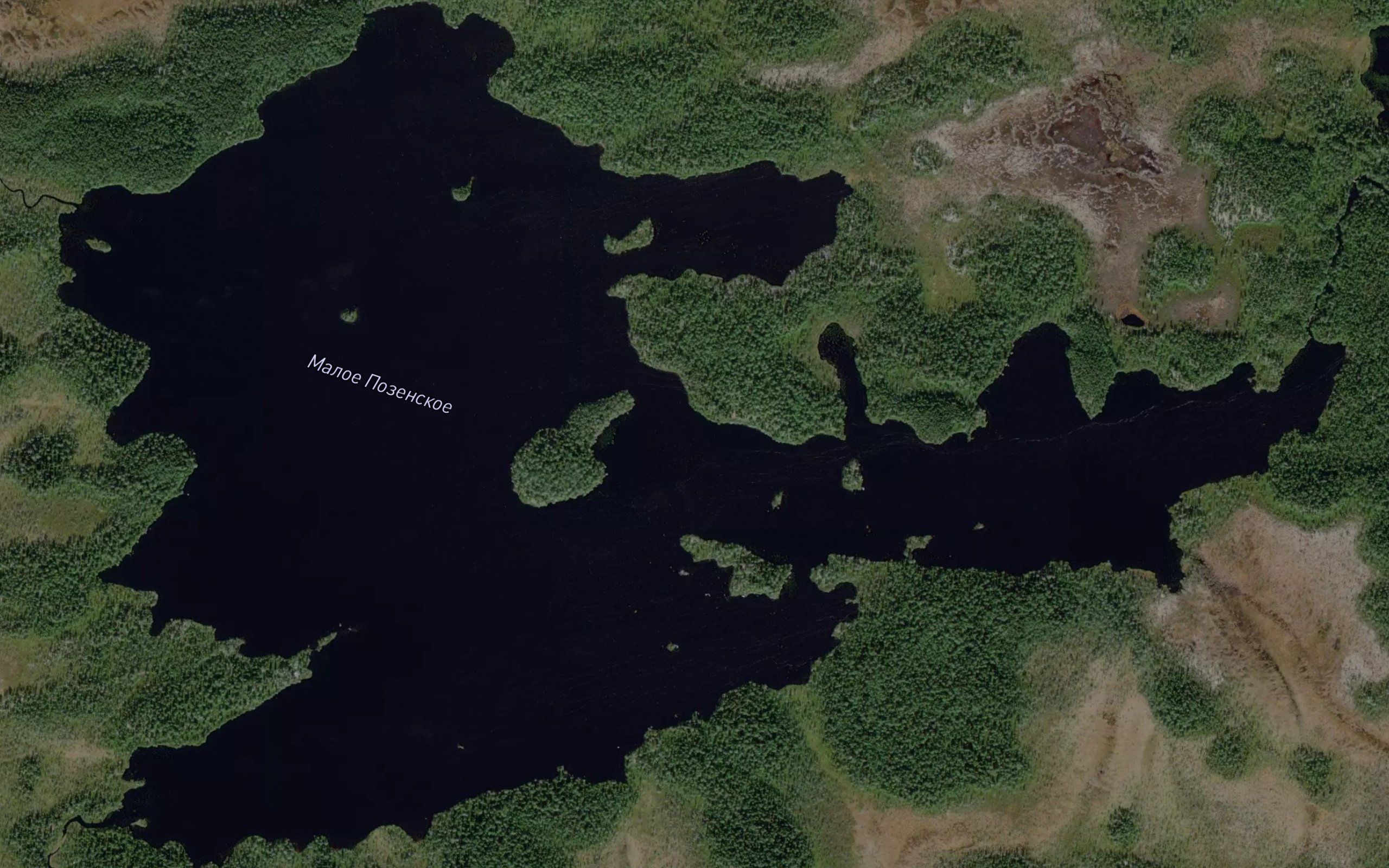 Ozero Maloye Pozenskoye