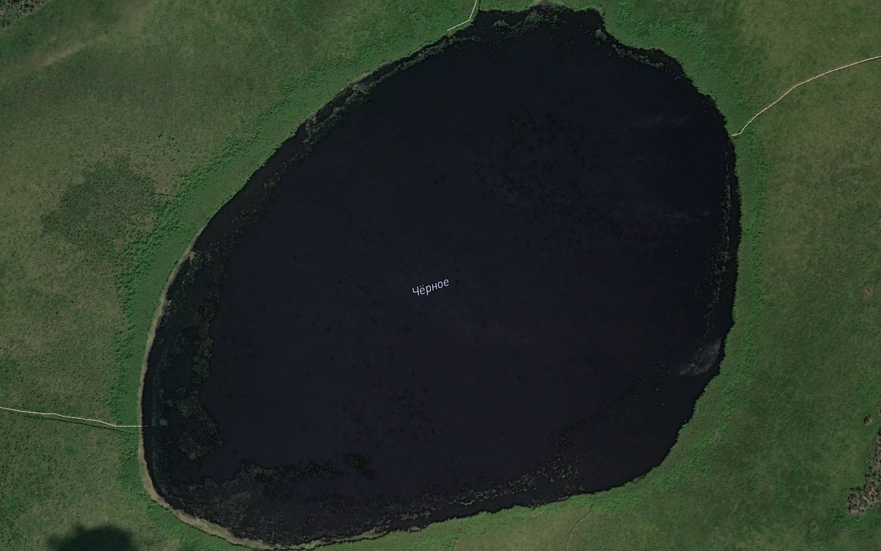 Satellite map of the Ozero Chernoye
