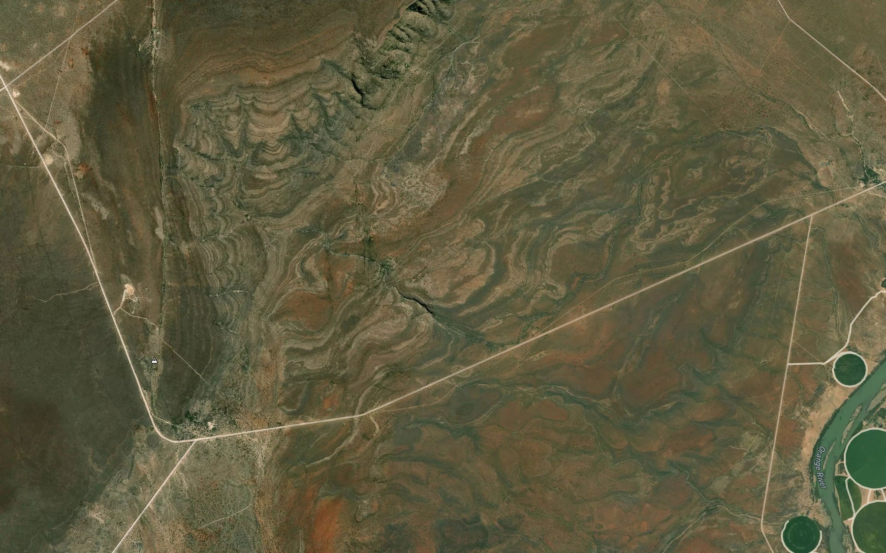 Satellite map of the Waterkloof