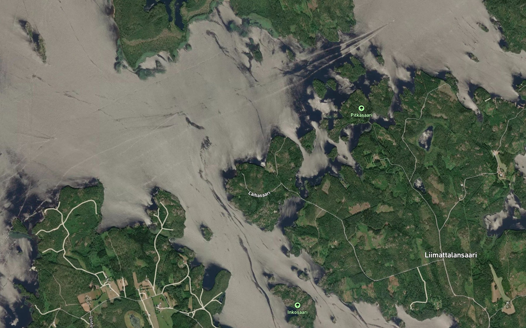 Satellite map of the Suurilahti