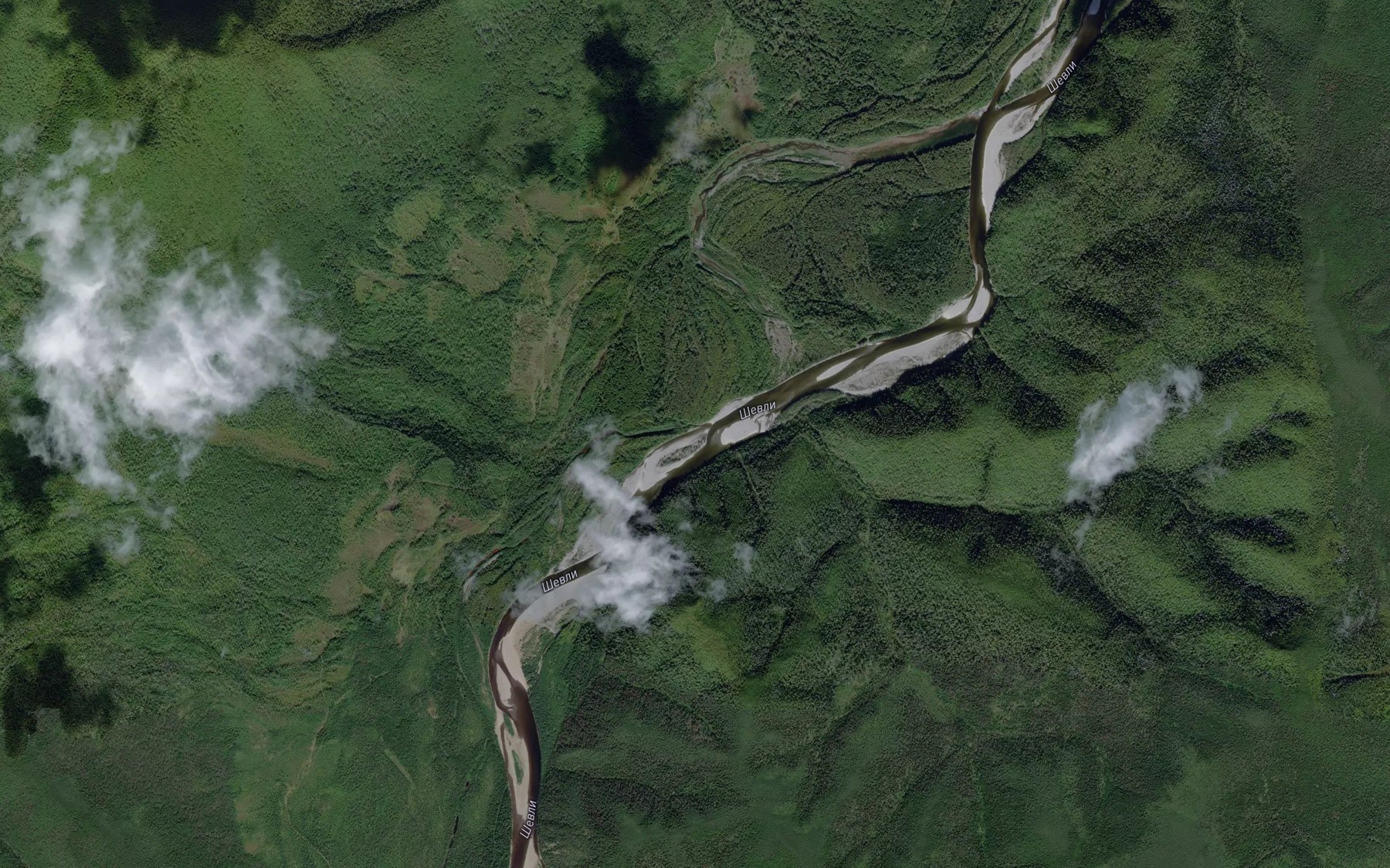 Satellite map of the Bystryy