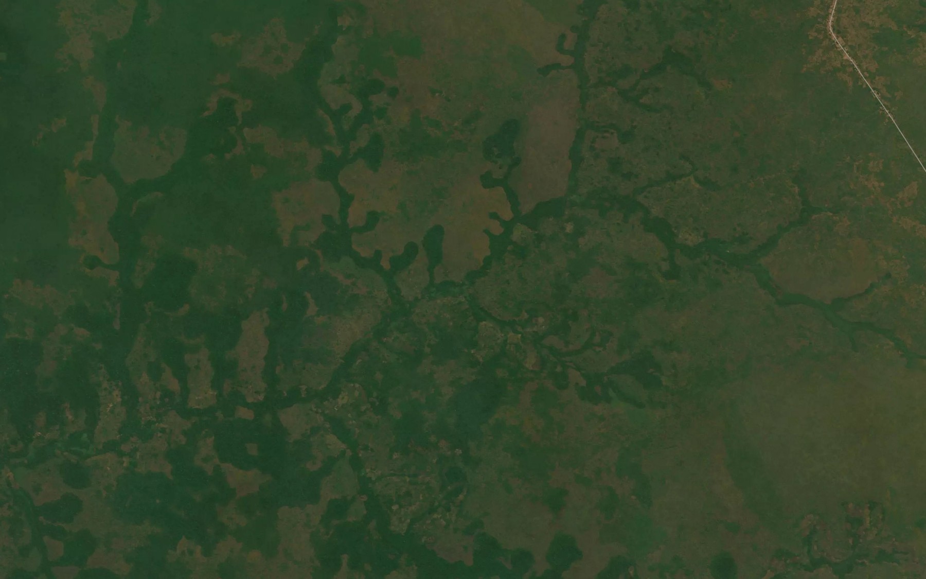 Satellite map of the Kalembe
