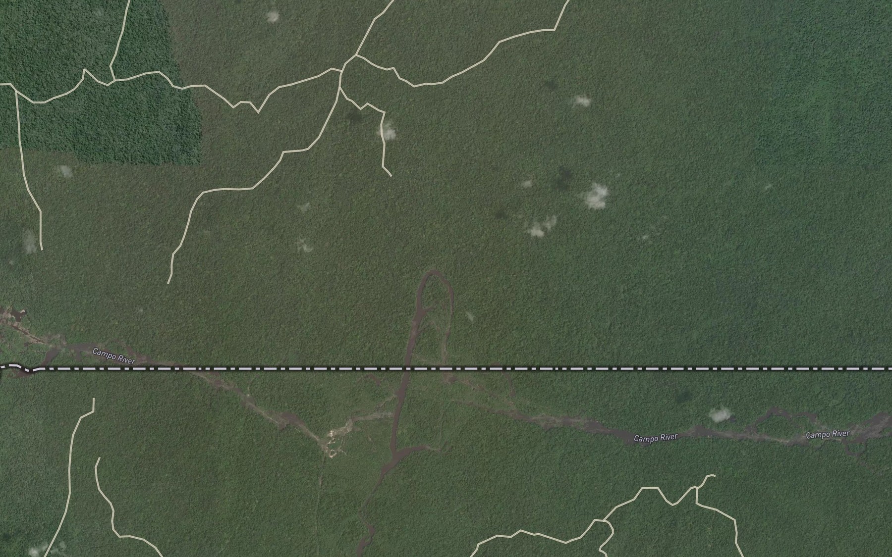Satellite map of the Ot-Minayim