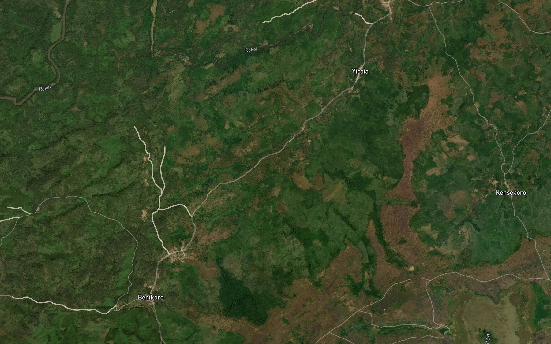 Satellite map of the Alatara
