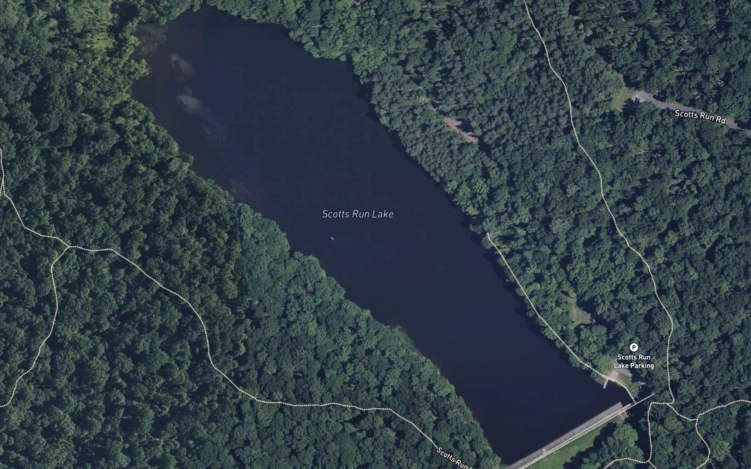 Scotts Run Lake