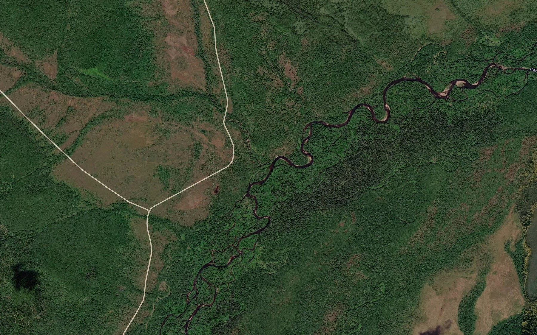 Satellite map of the Vantaga