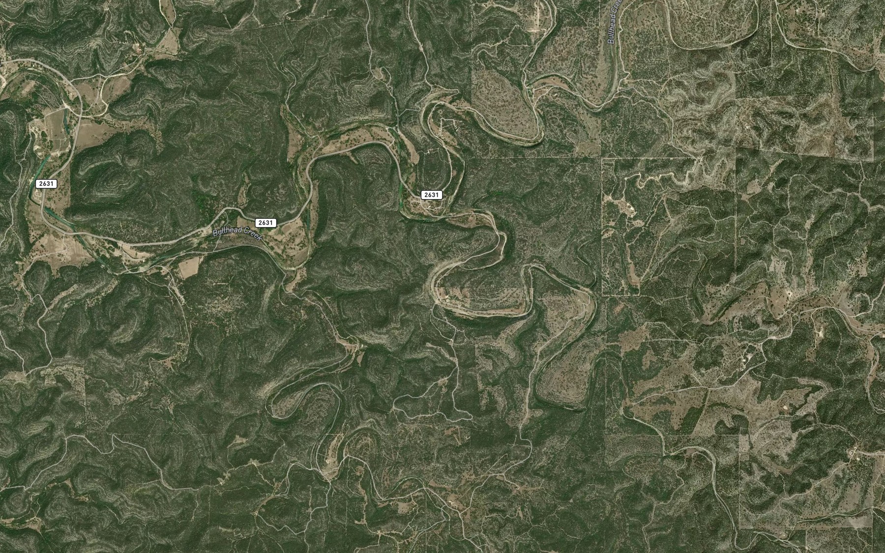 Satellite map of the Vander Stucken Springs