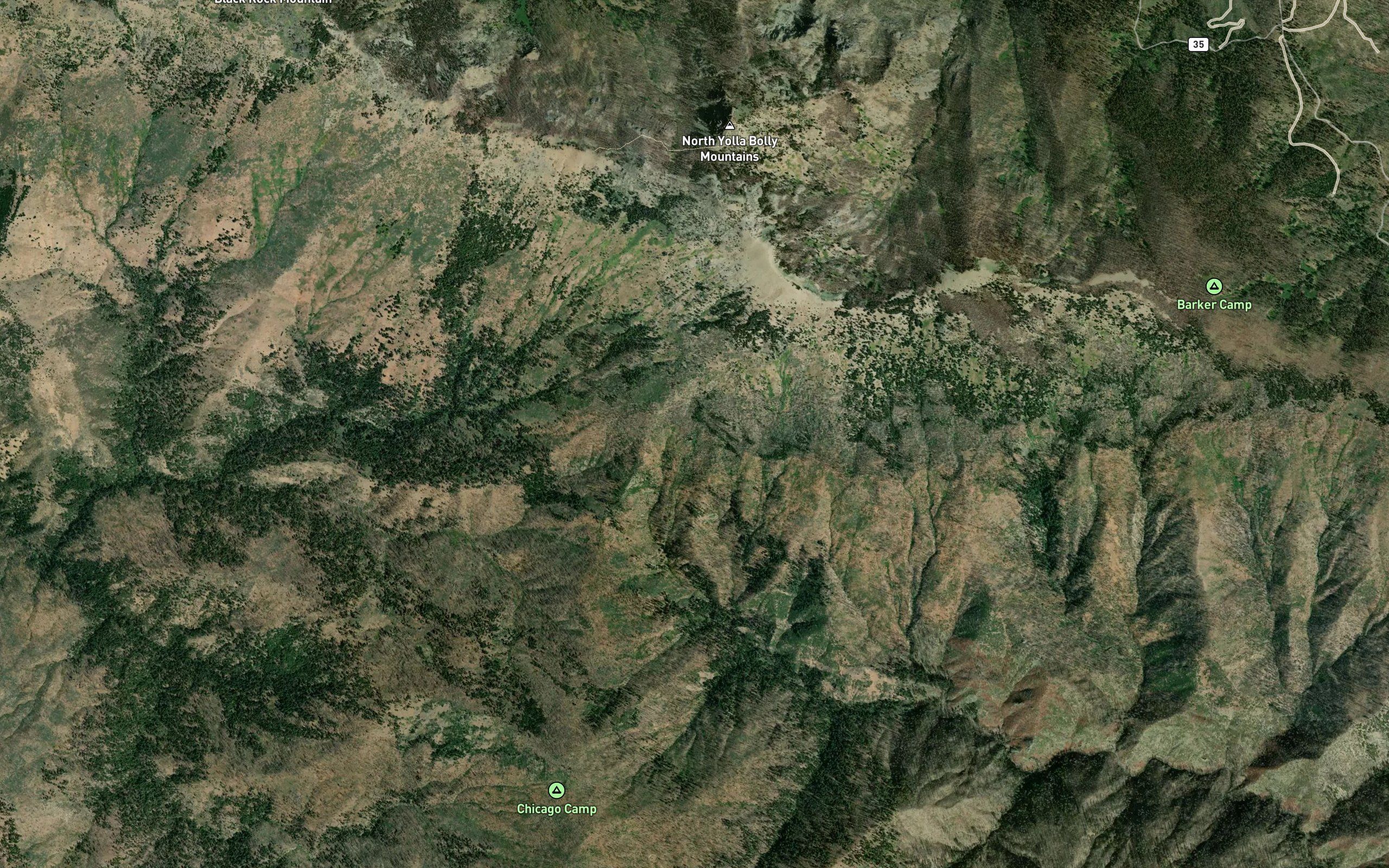 North Yolla Bolly Spring