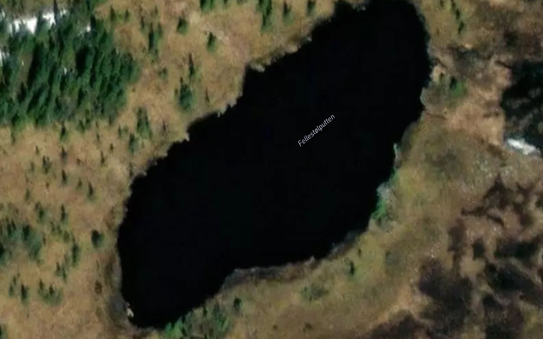 Satellite map of the Fellestolputten
