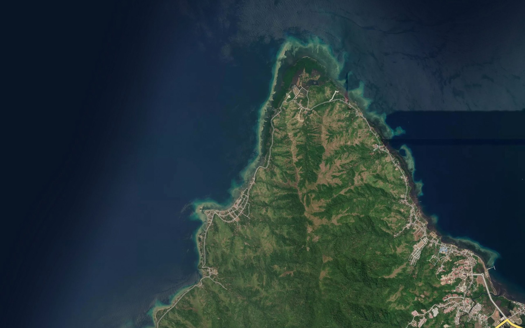 Satellite map of the Salu Rensa