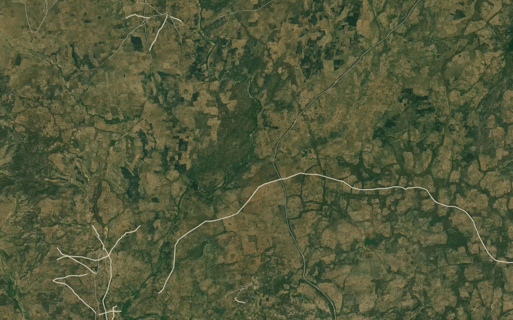 Satellite map of the Agogo