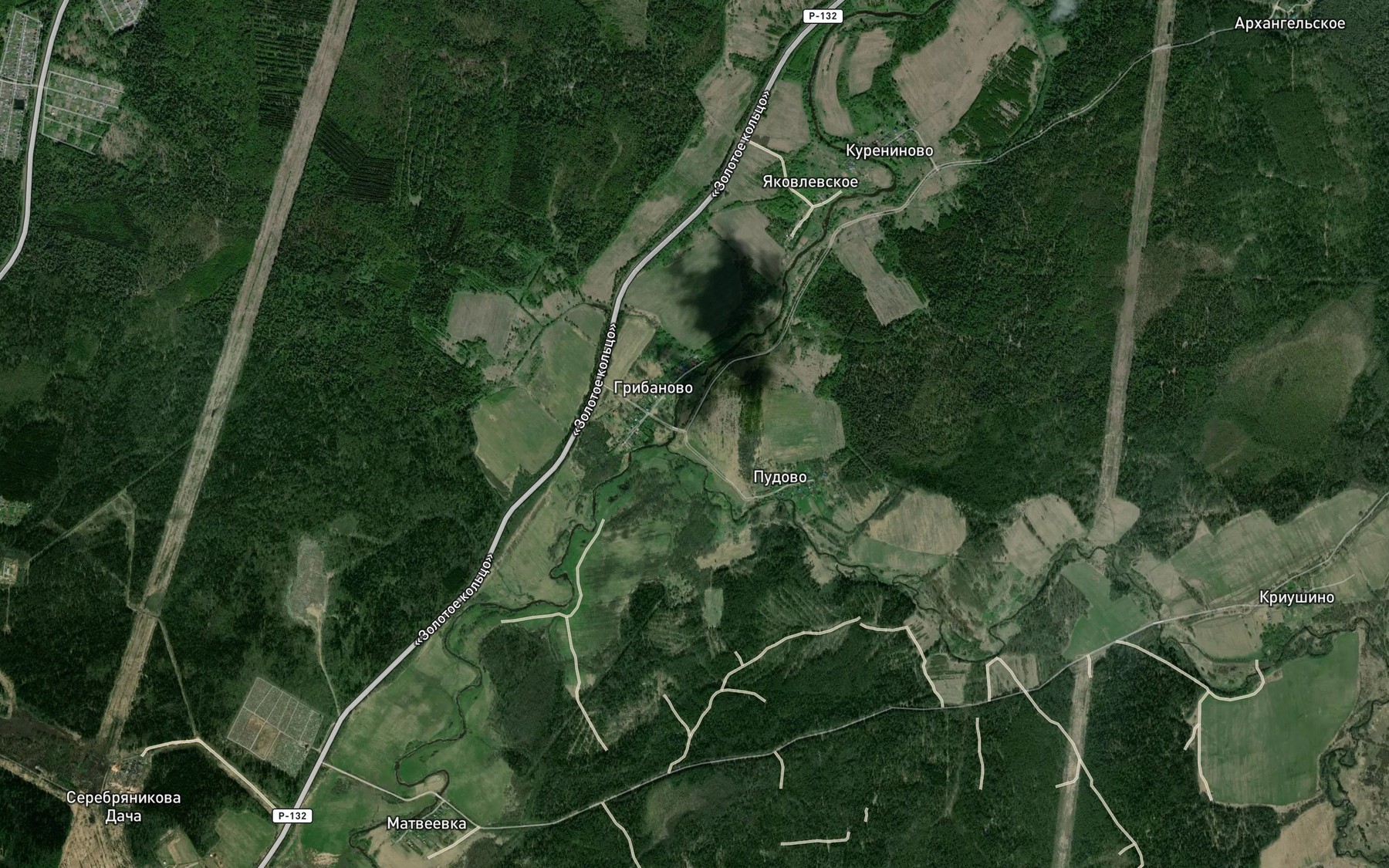 Satellite map of the Vorzhekhot'