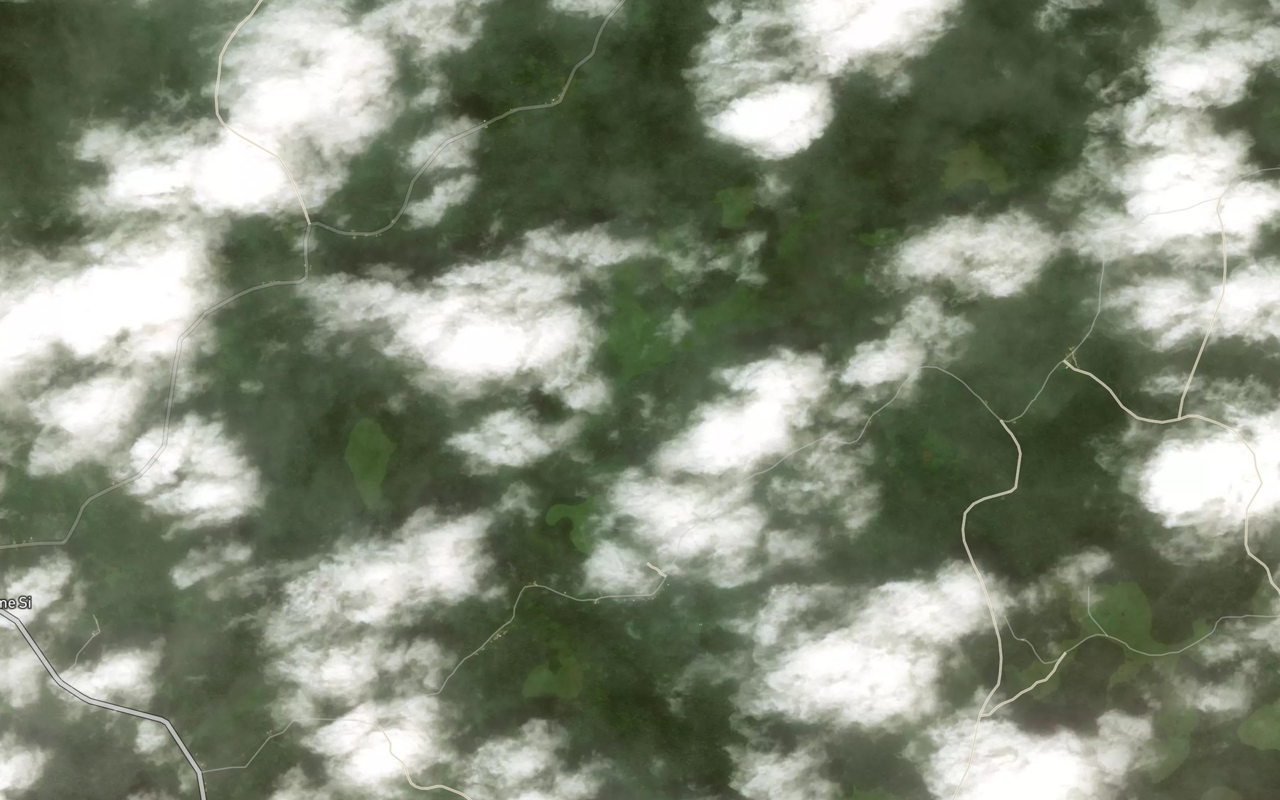 Satellite map of the Viala