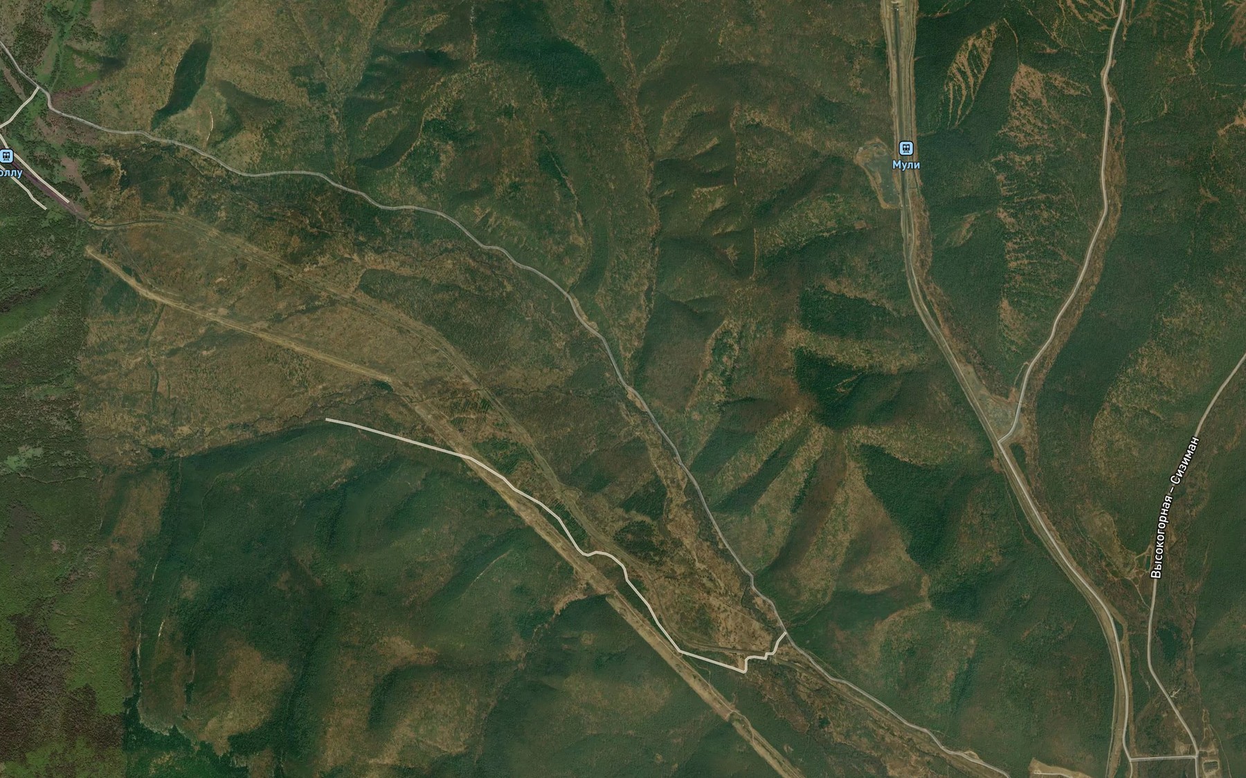 Satellite map of the Bystryy