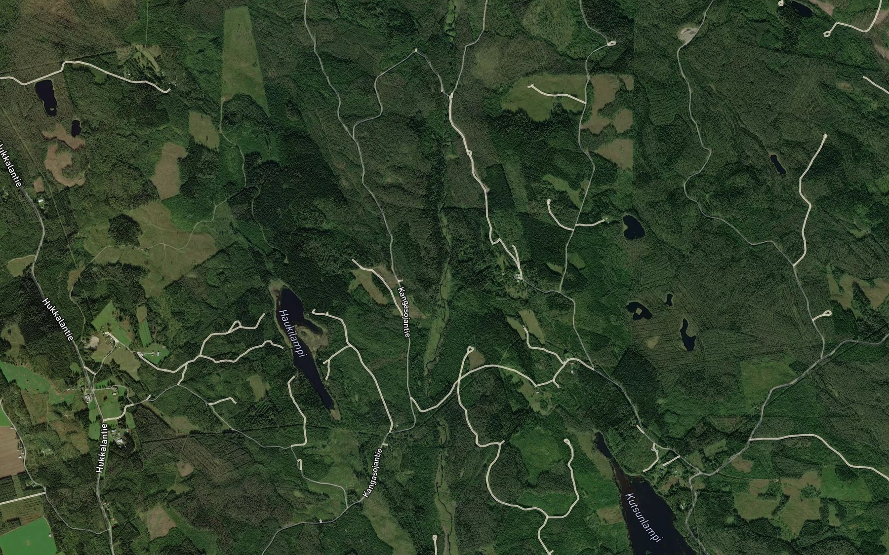 Satellite map of the Rautiaisenkari