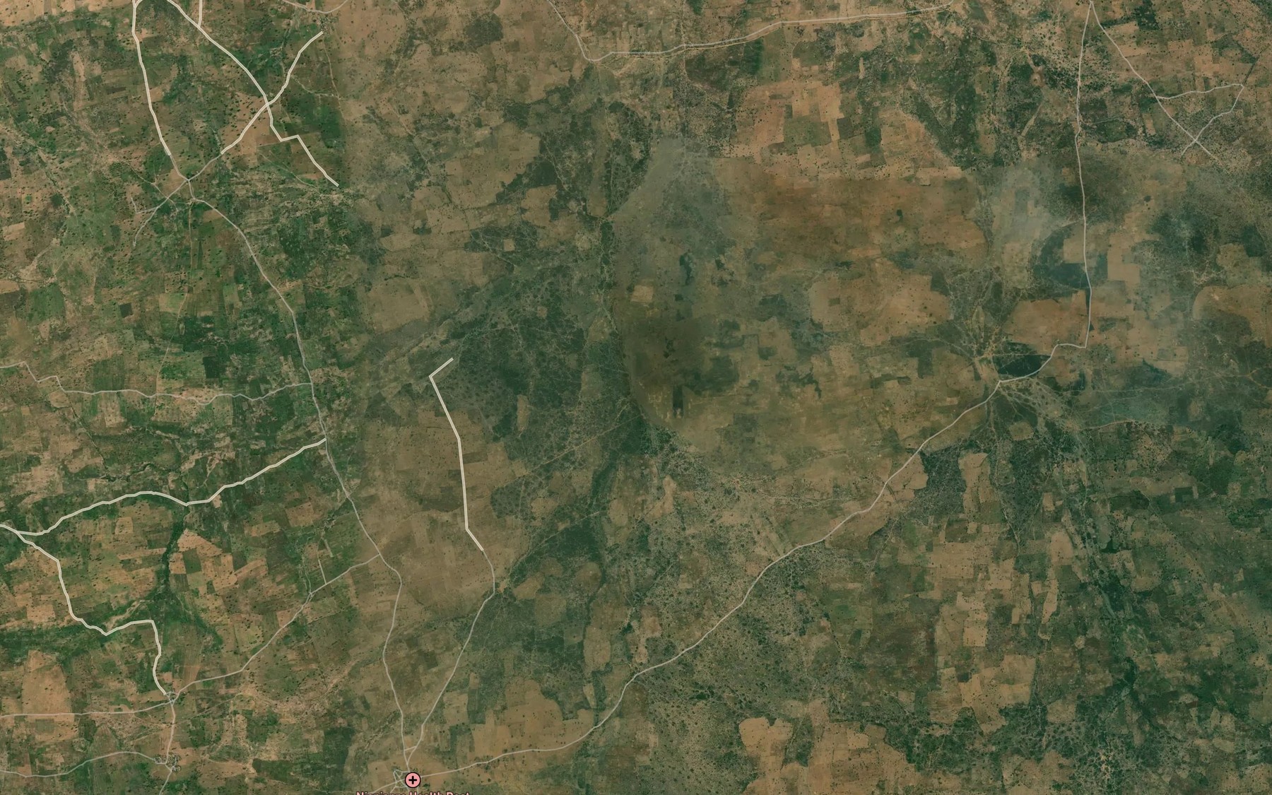 Satellite map of the Mayo Gangoru