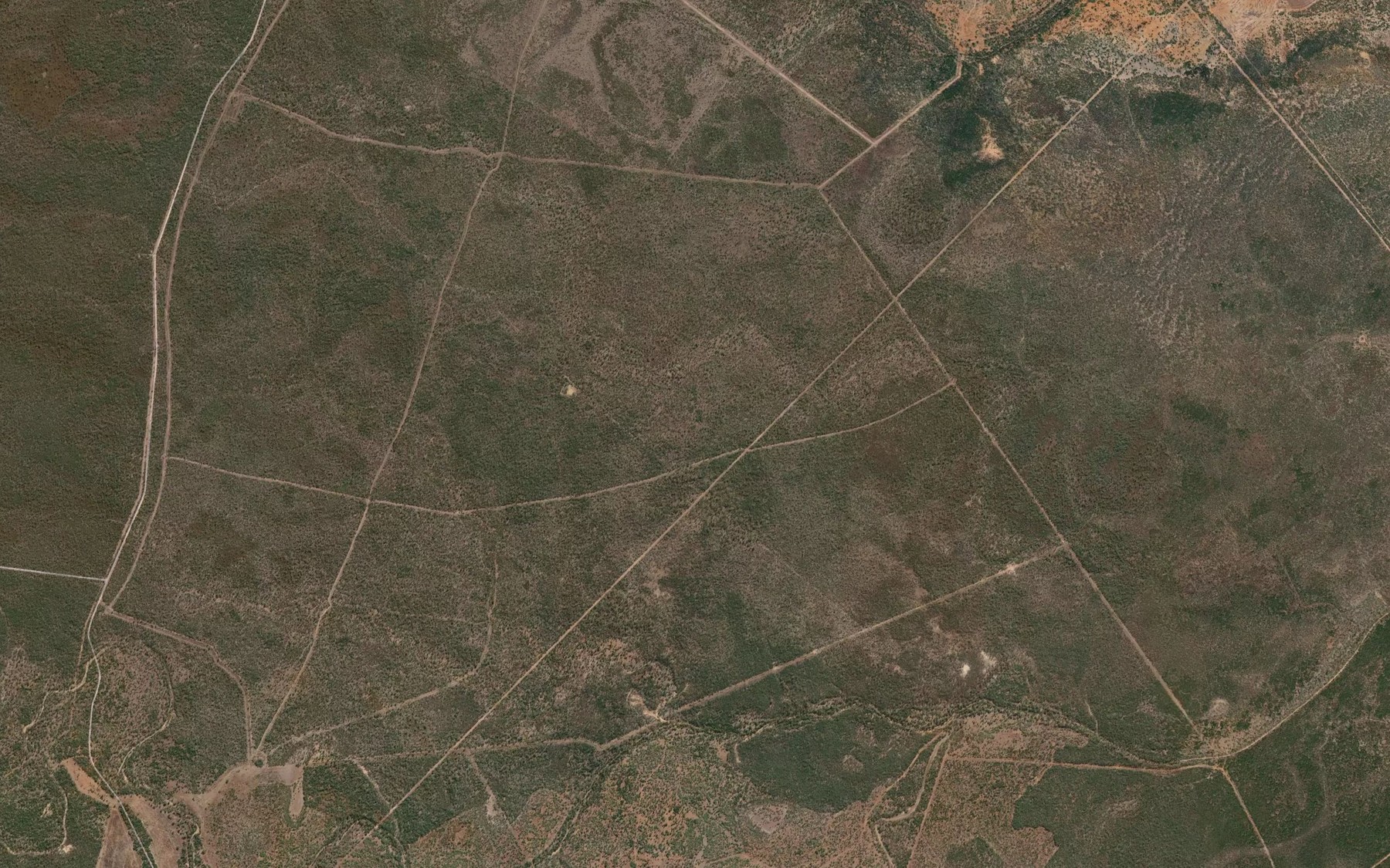 Satellite map of the Craven Gully