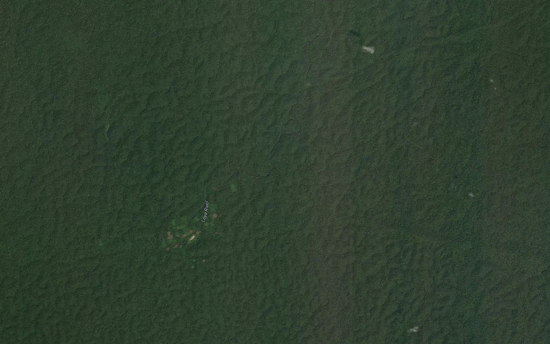 Satellite map of the Lenge-Lenge
