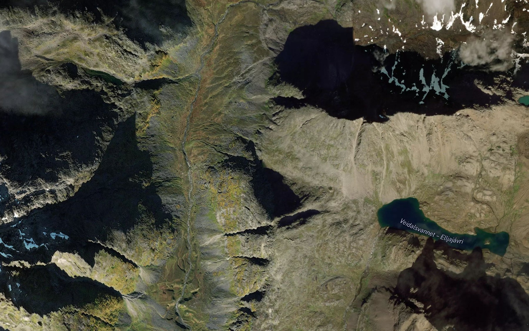 Satellite map of the Geinnodatjavri