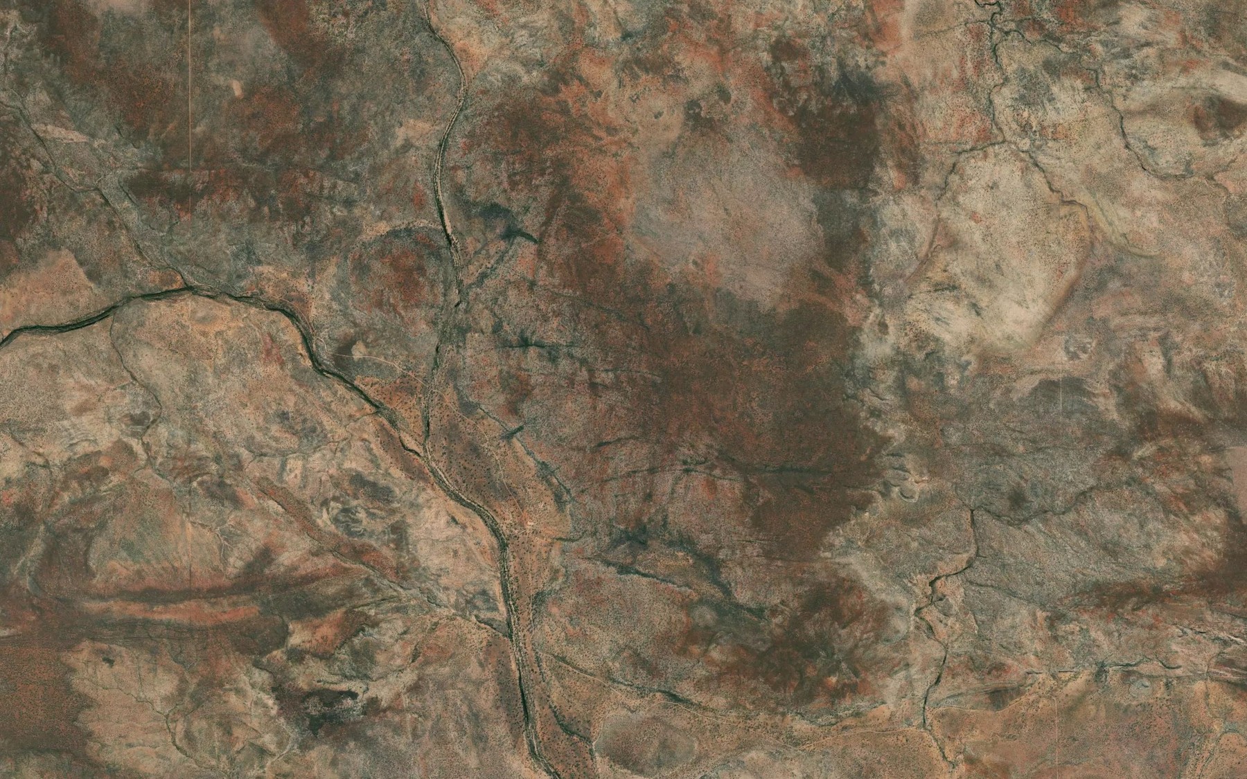 Satellite map of the Coanjula Creek