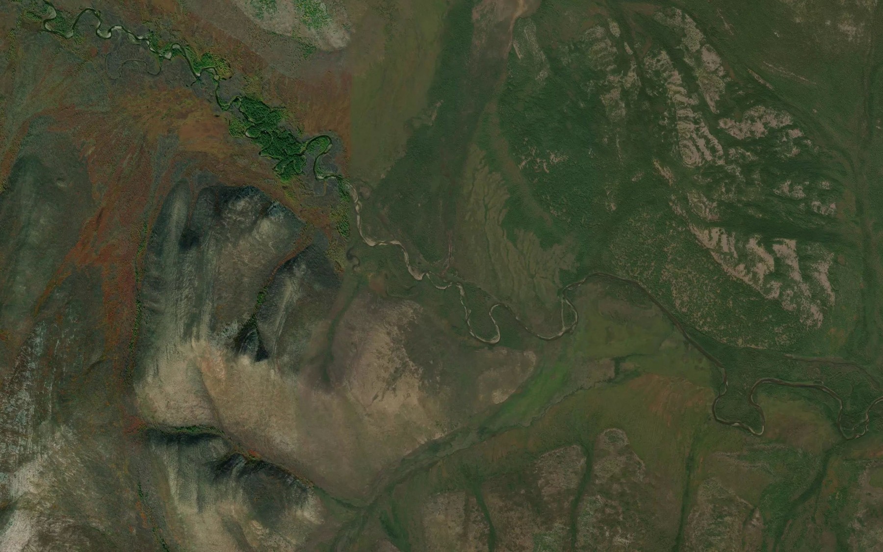 Satellite map of the Levaya Aylya