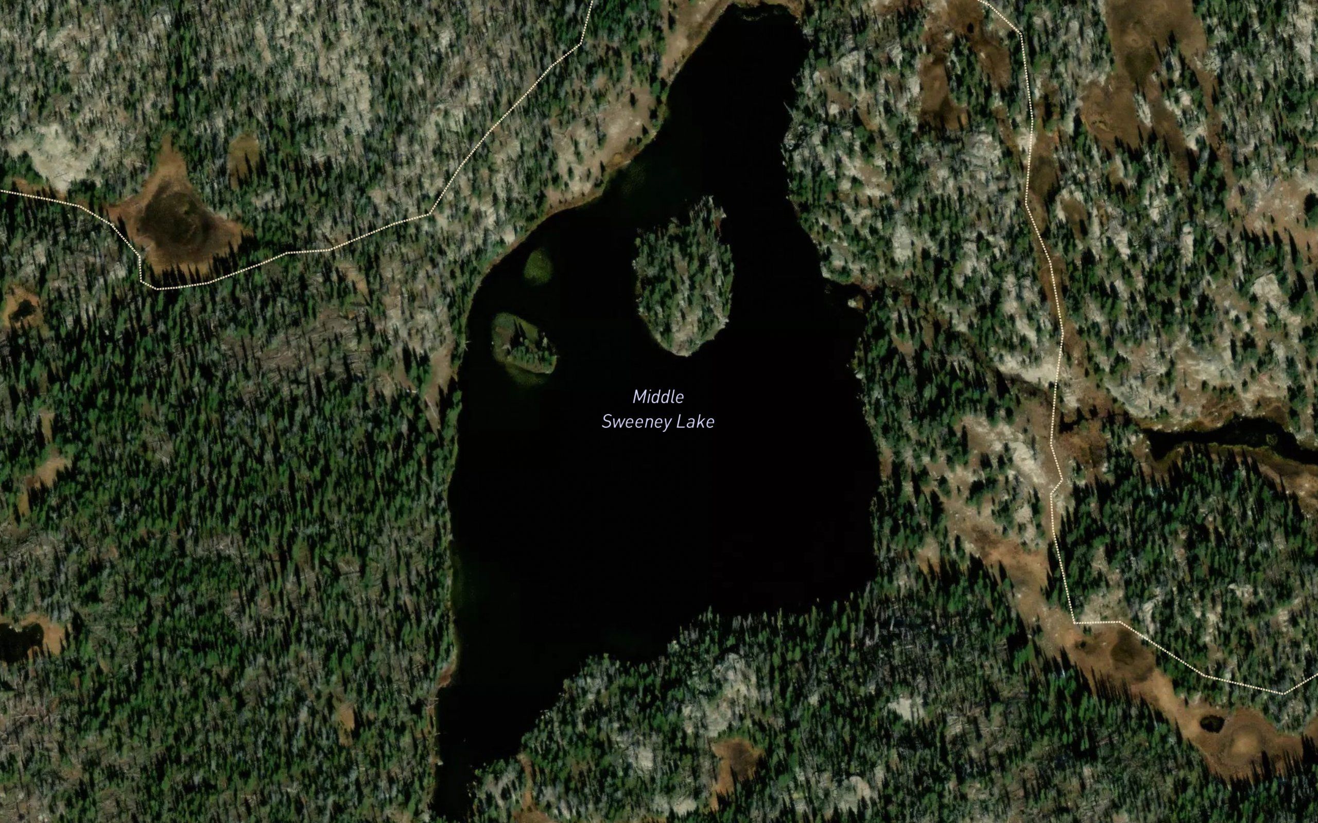 Middle Sweeney Lake