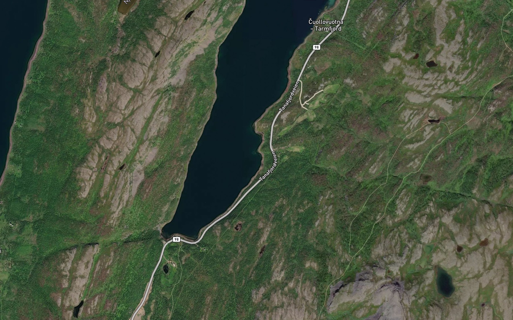 Satellite map of the Guorsagappi